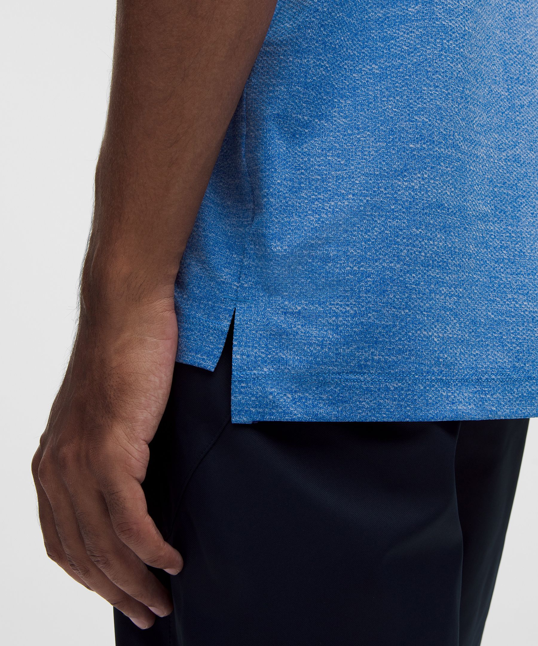 Logo Sport Polo Short Sleeve - Blue