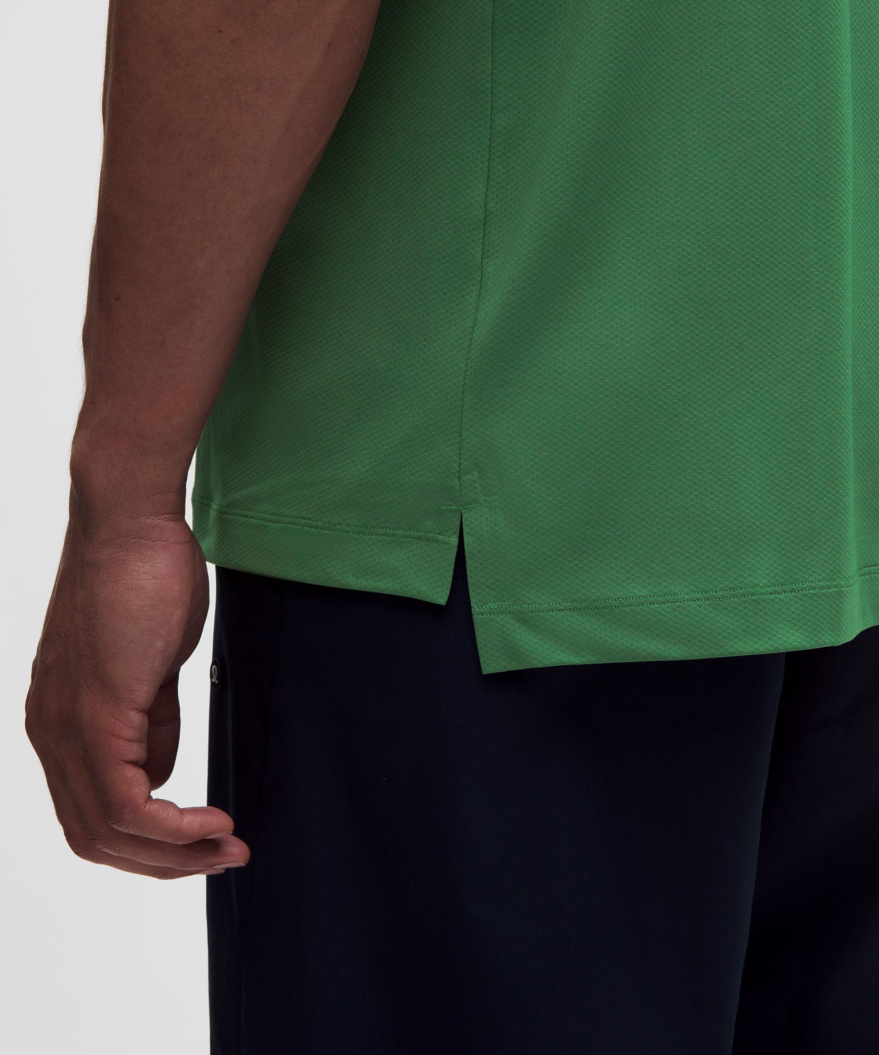 Polo manches courtes de sport &agrave; logo