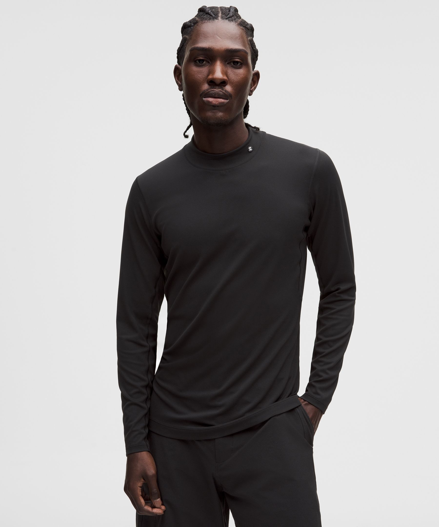 Mockneck Long-Sleeve Golf Base Layer