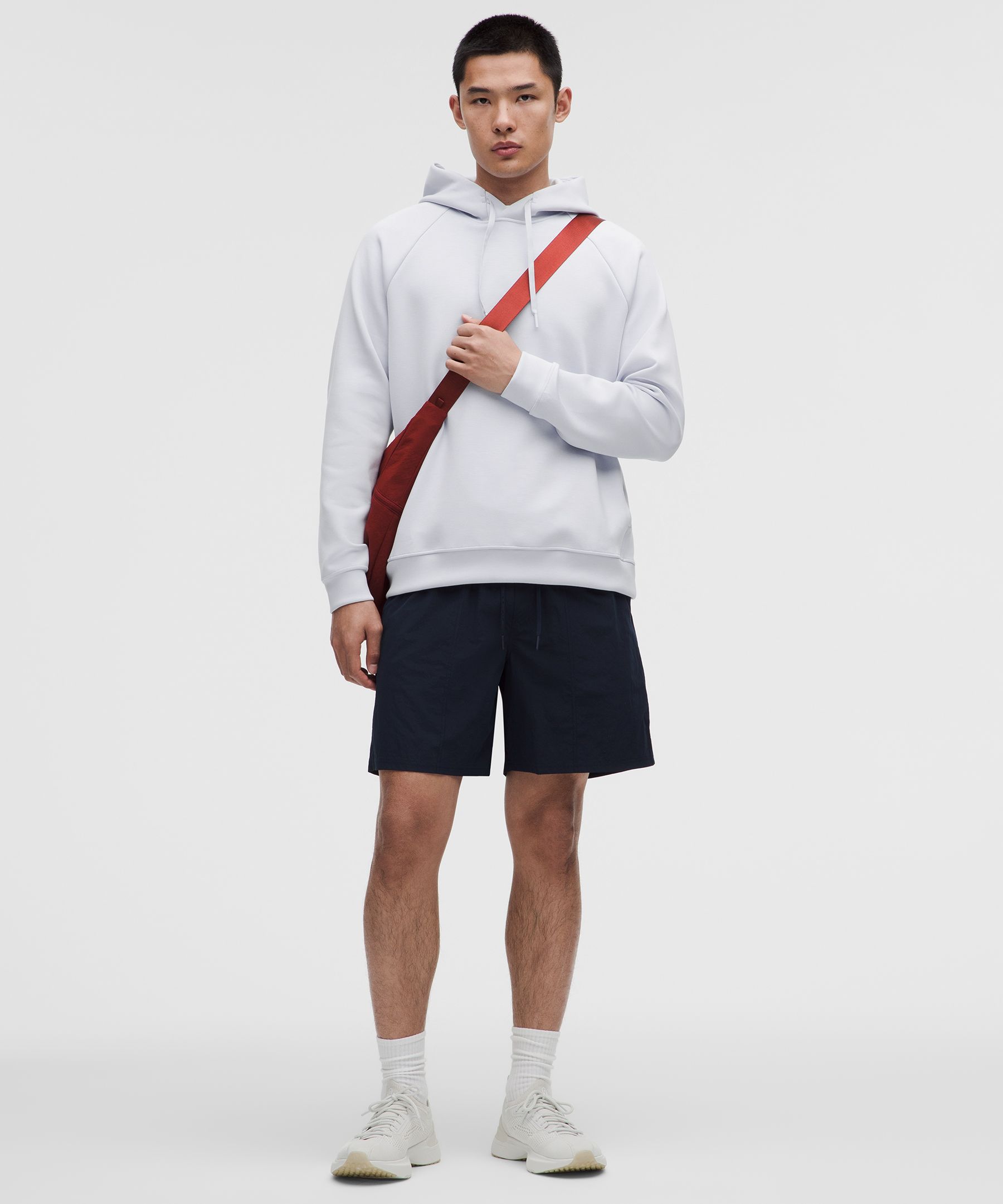 Smooth Spacer Classic-Fit Pullover Hoodie