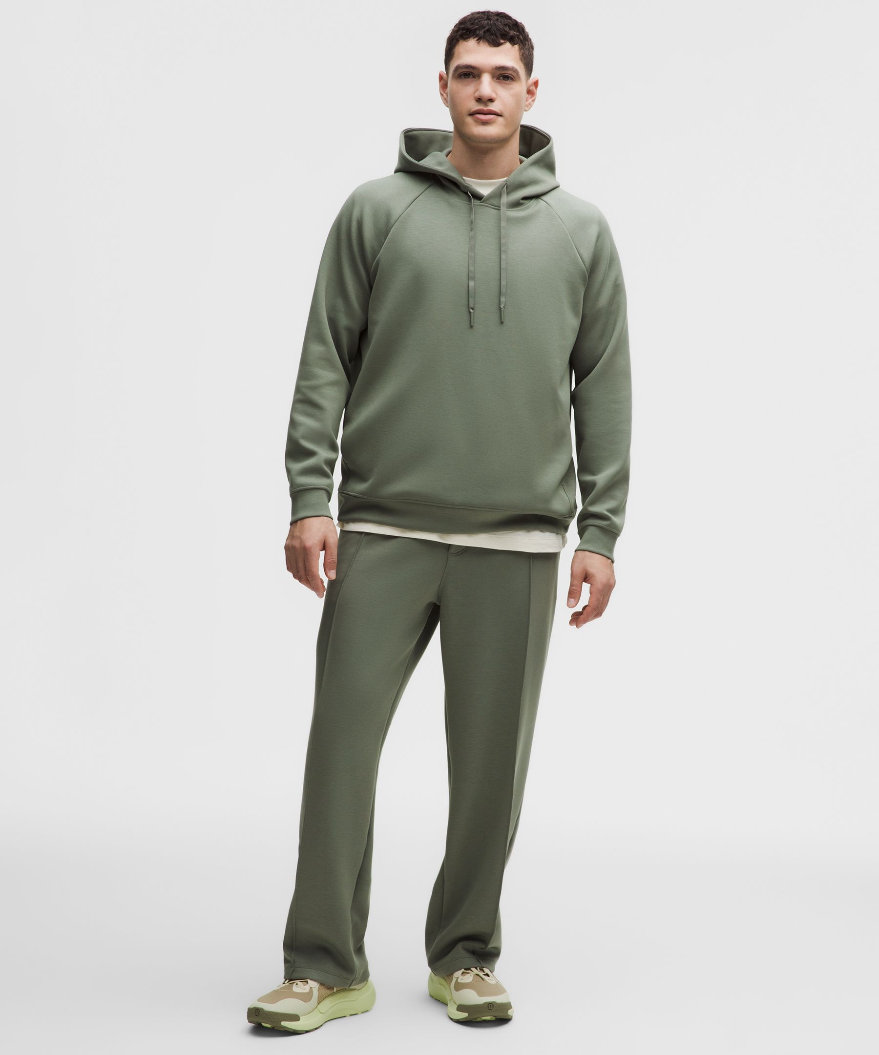 Smooth Spacer Classic-Fit Pullover Hoodie