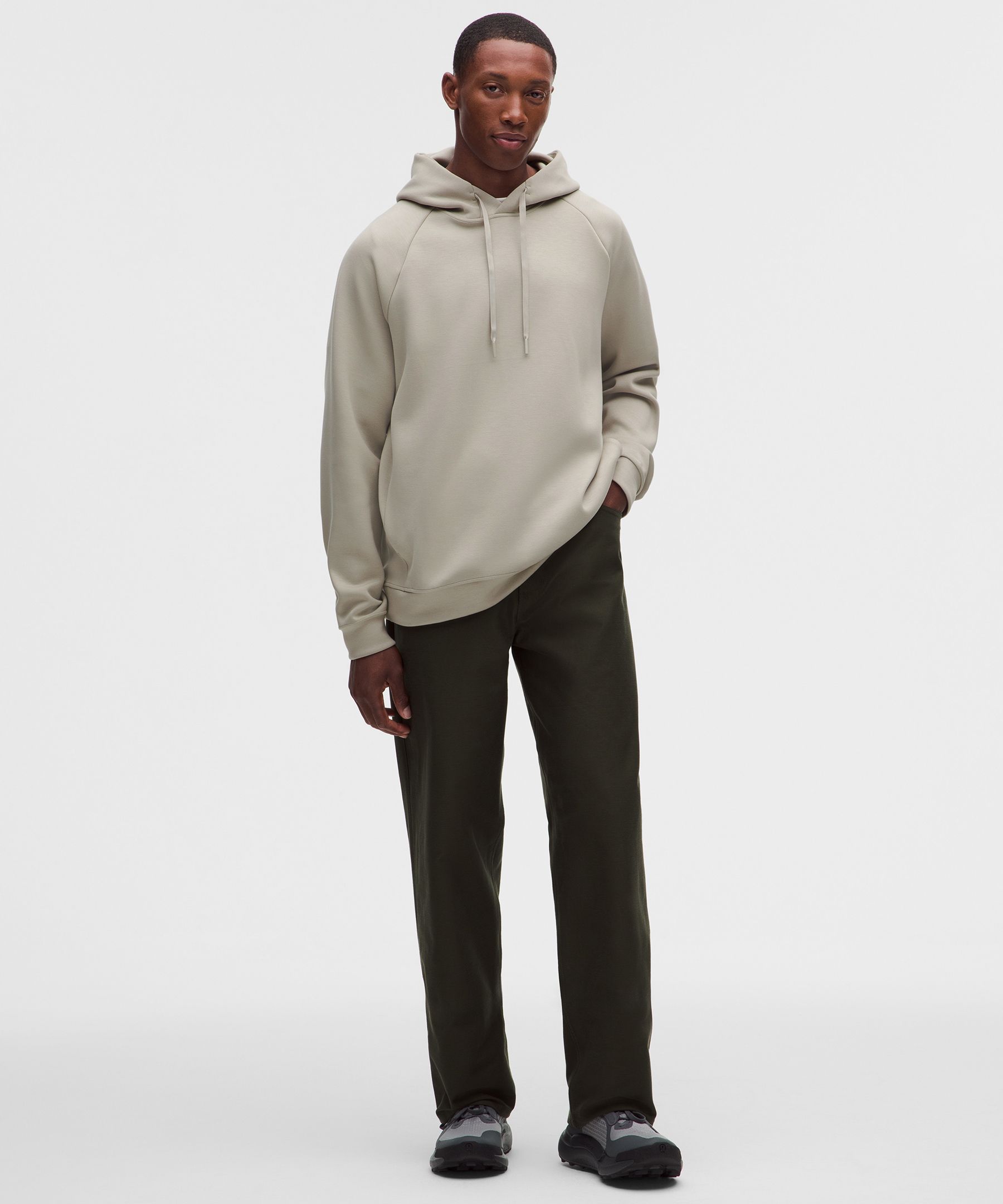 Smooth Spacer Classic-Fit Pullover Hoodie