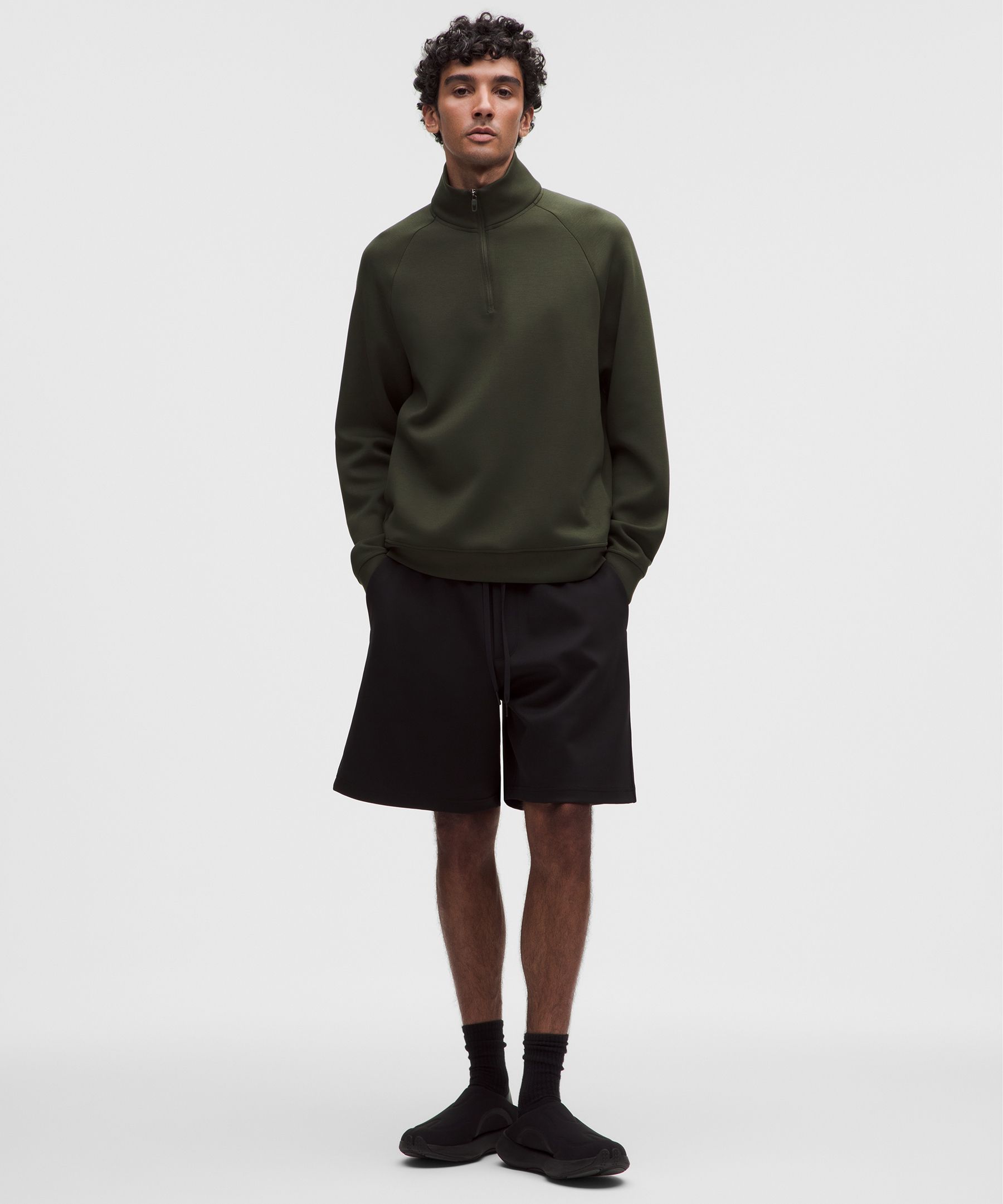 Smooth Spacer Quarter Zip