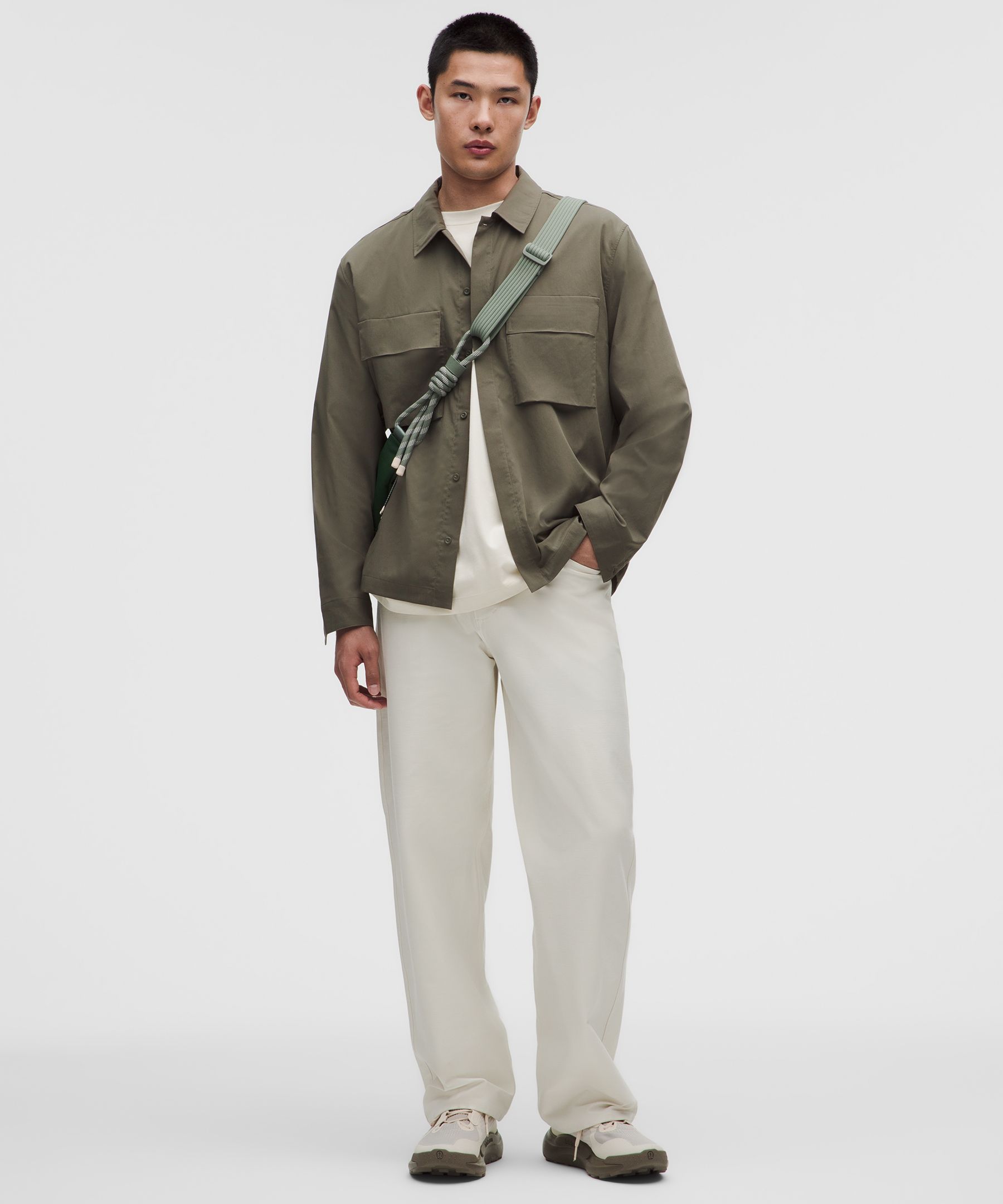 Unshaken Long-Sleeve Collared Shirt