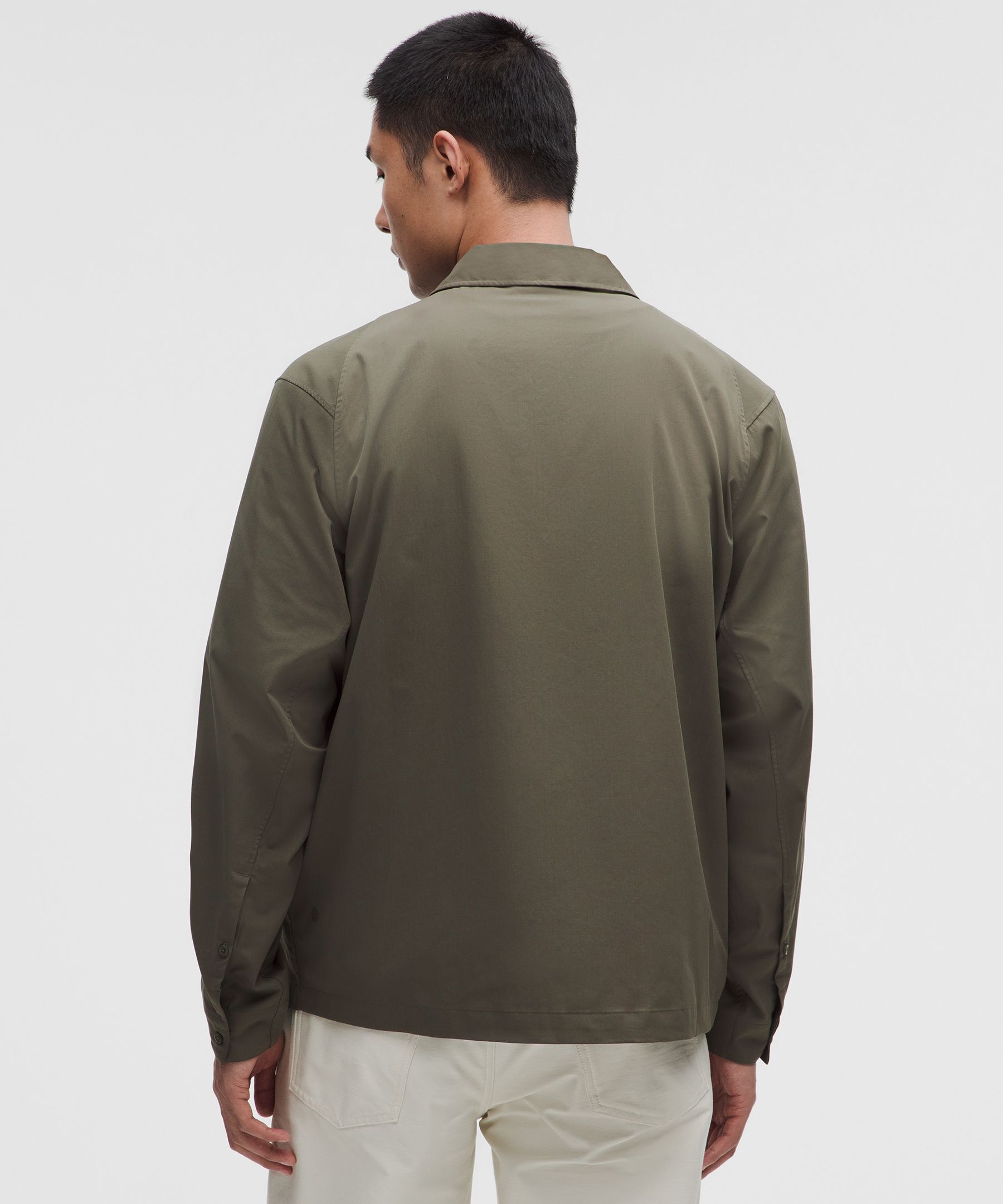Unshaken Long-Sleeve Collared Shirt