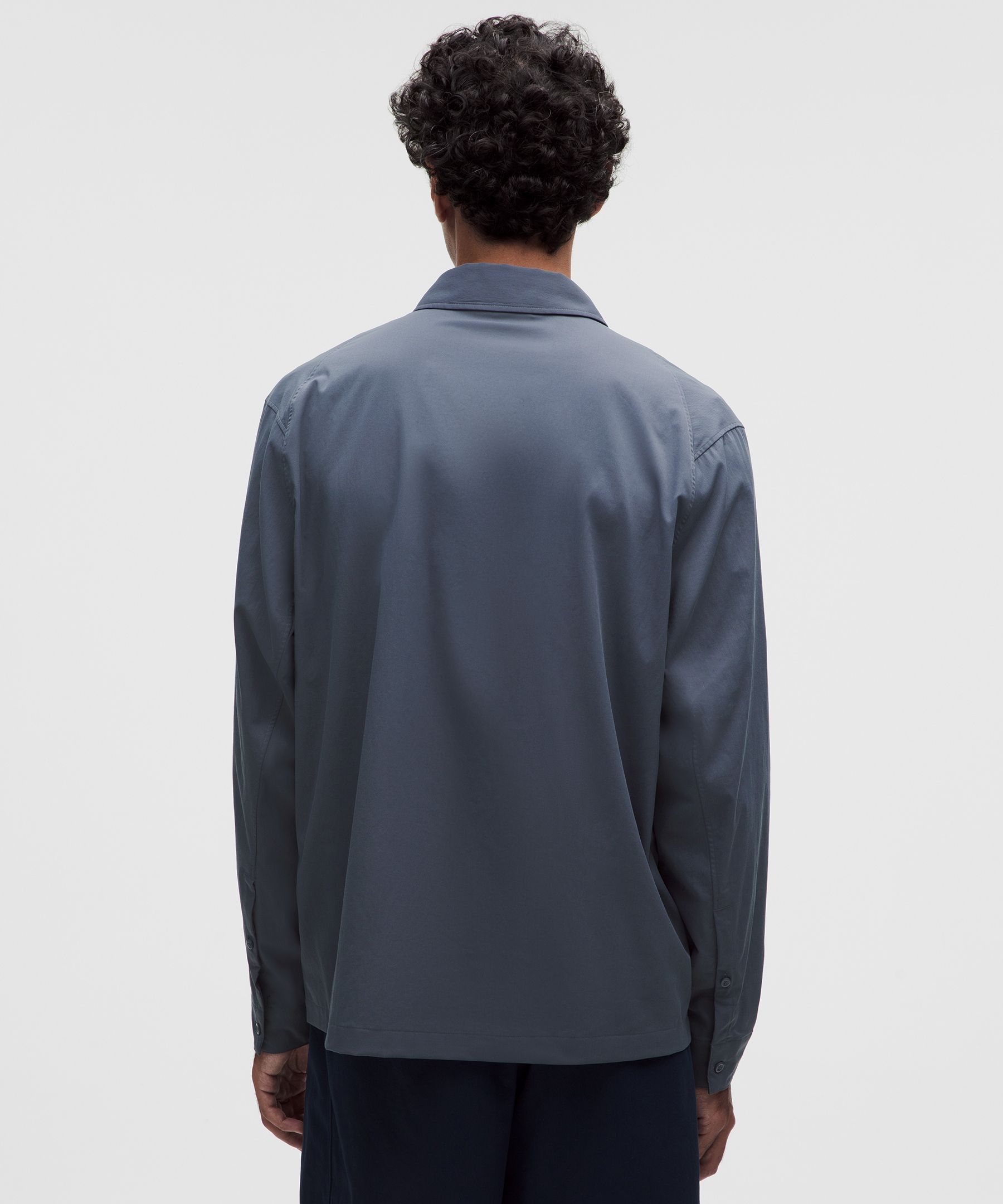 Unshaken Langarmshirt mit Kragen