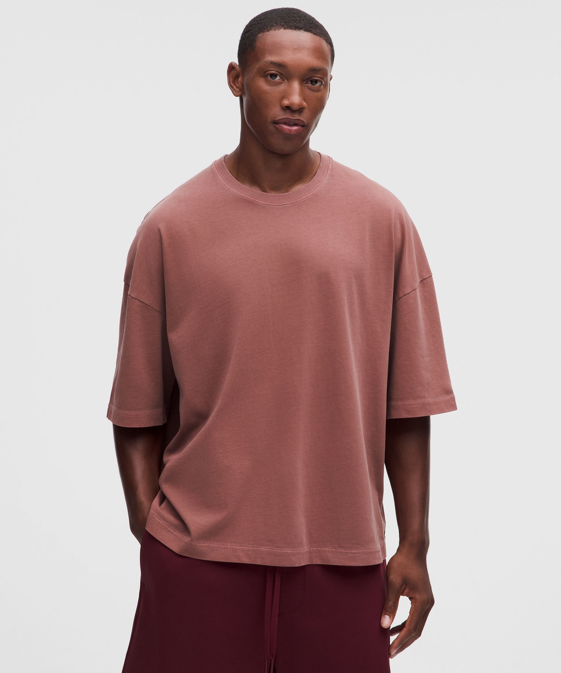 Heavyweight Cotton Jersey Boxy T-Shirt