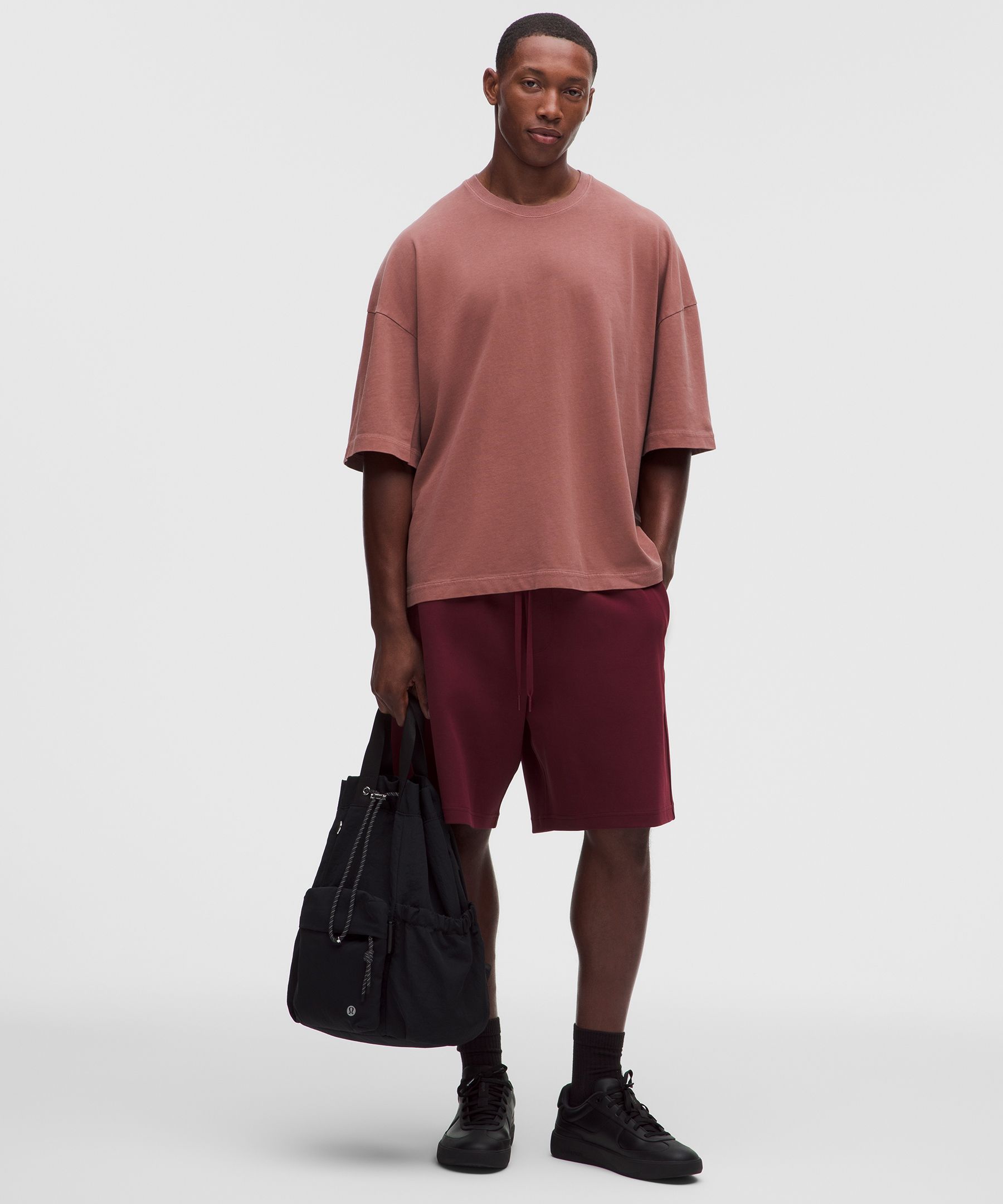 Heavyweight Cotton Jersey Boxy T-Shirt *Wash