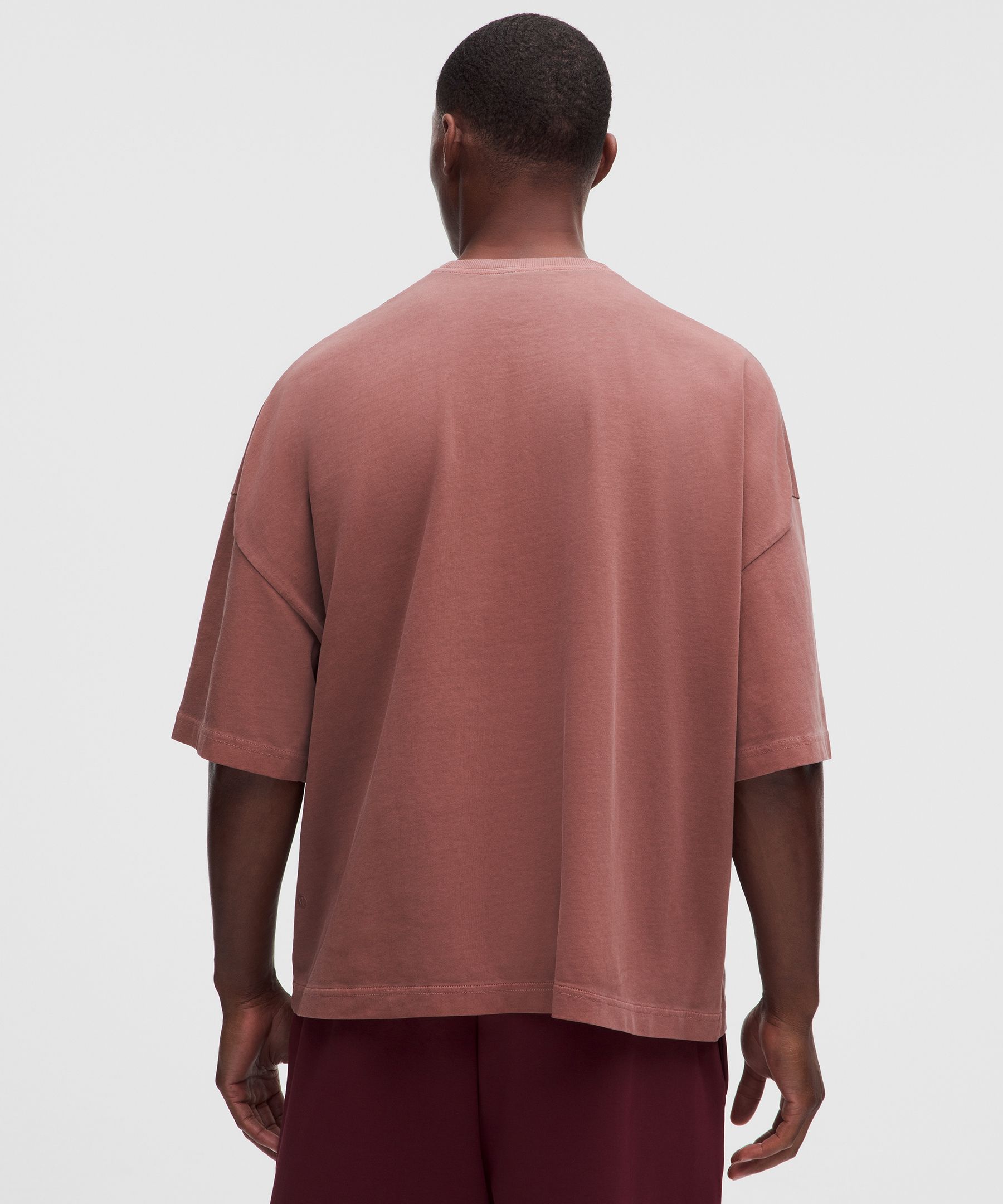 Heavyweight Cotton Jersey Boxy T-Shirt *Wash