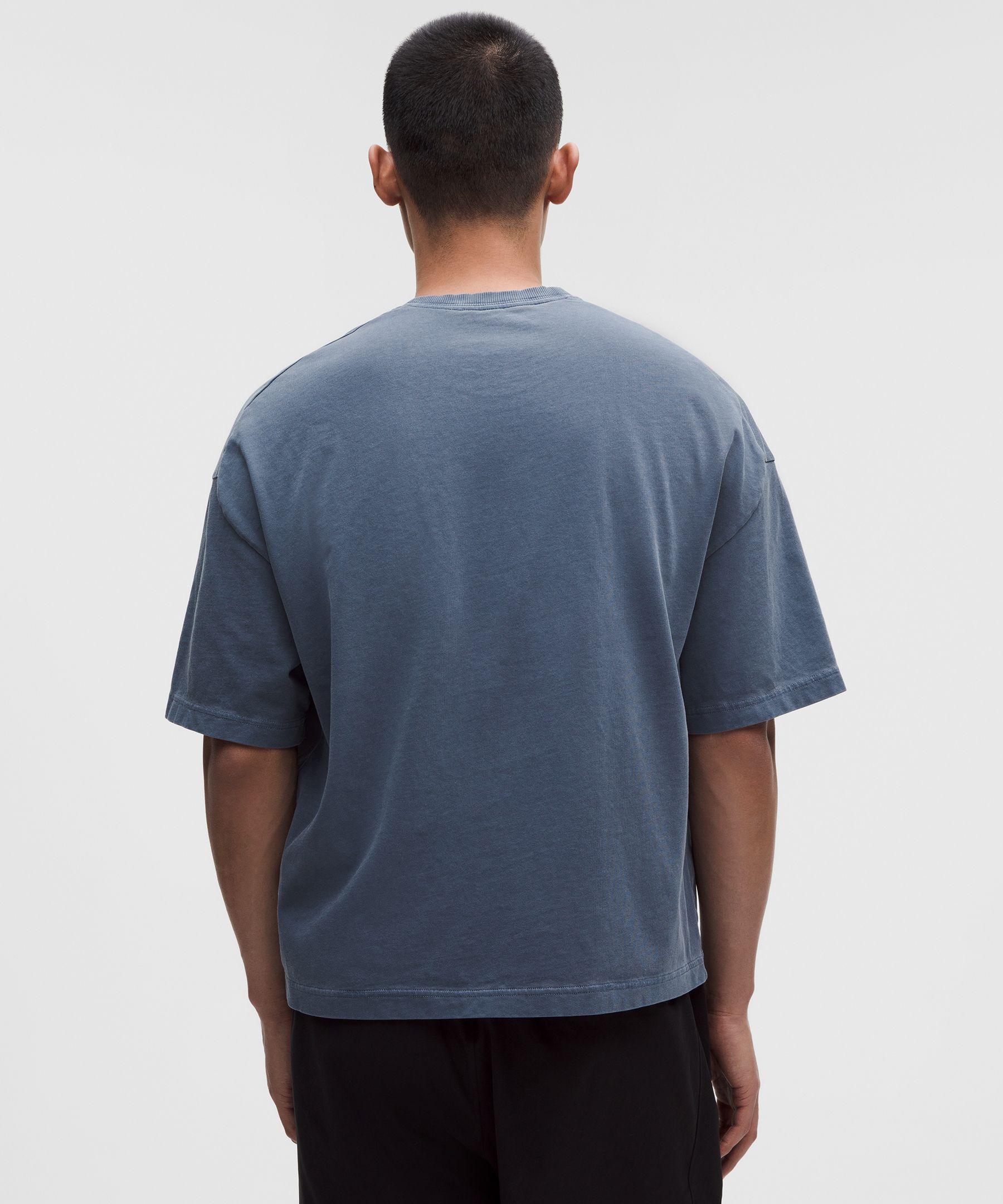 Heavyweight Cotton Jersey Boxy T-Shirt *Wash