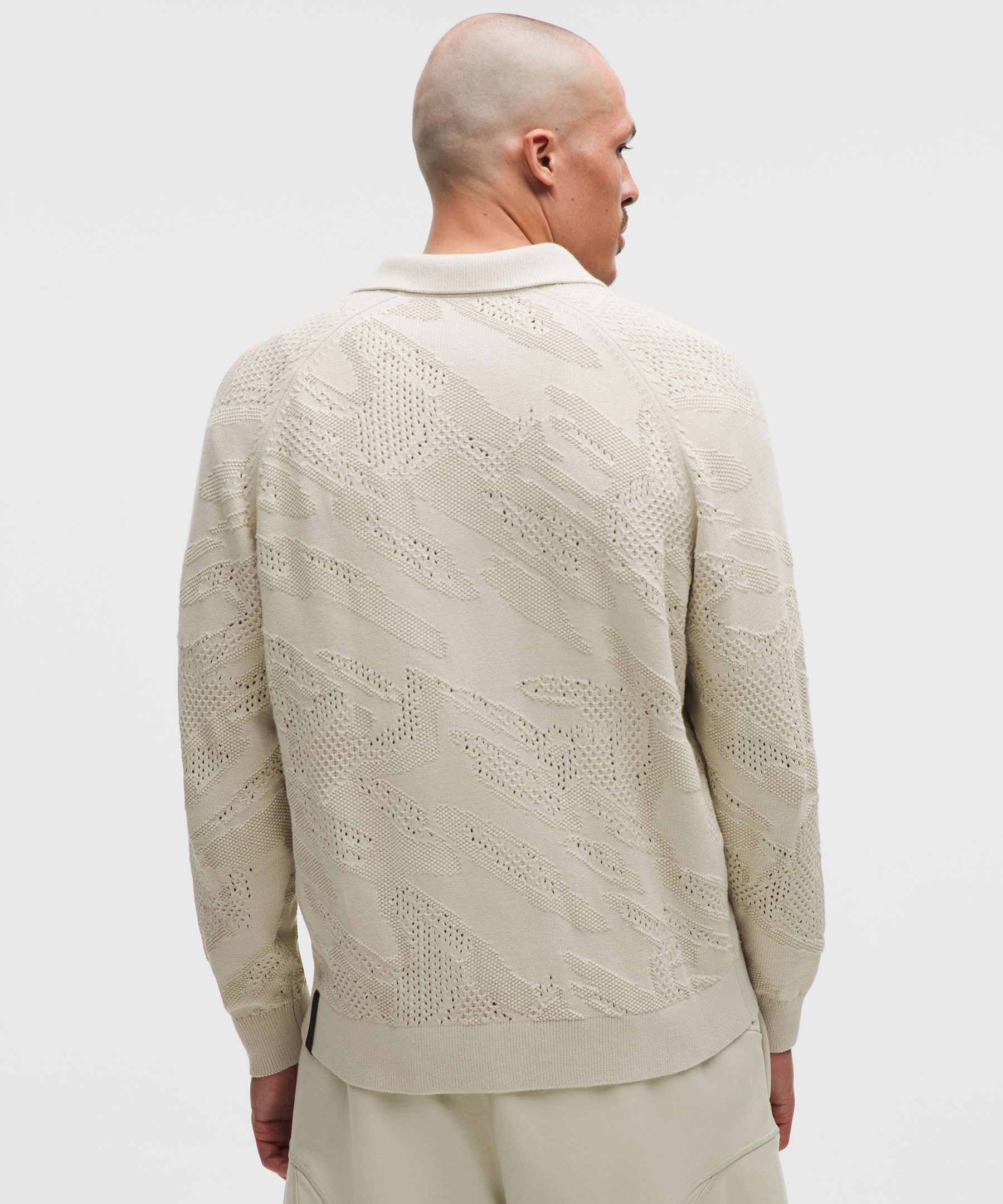 Cotton-Blend Knit Full-Zip Sweater *SLNSH Collection