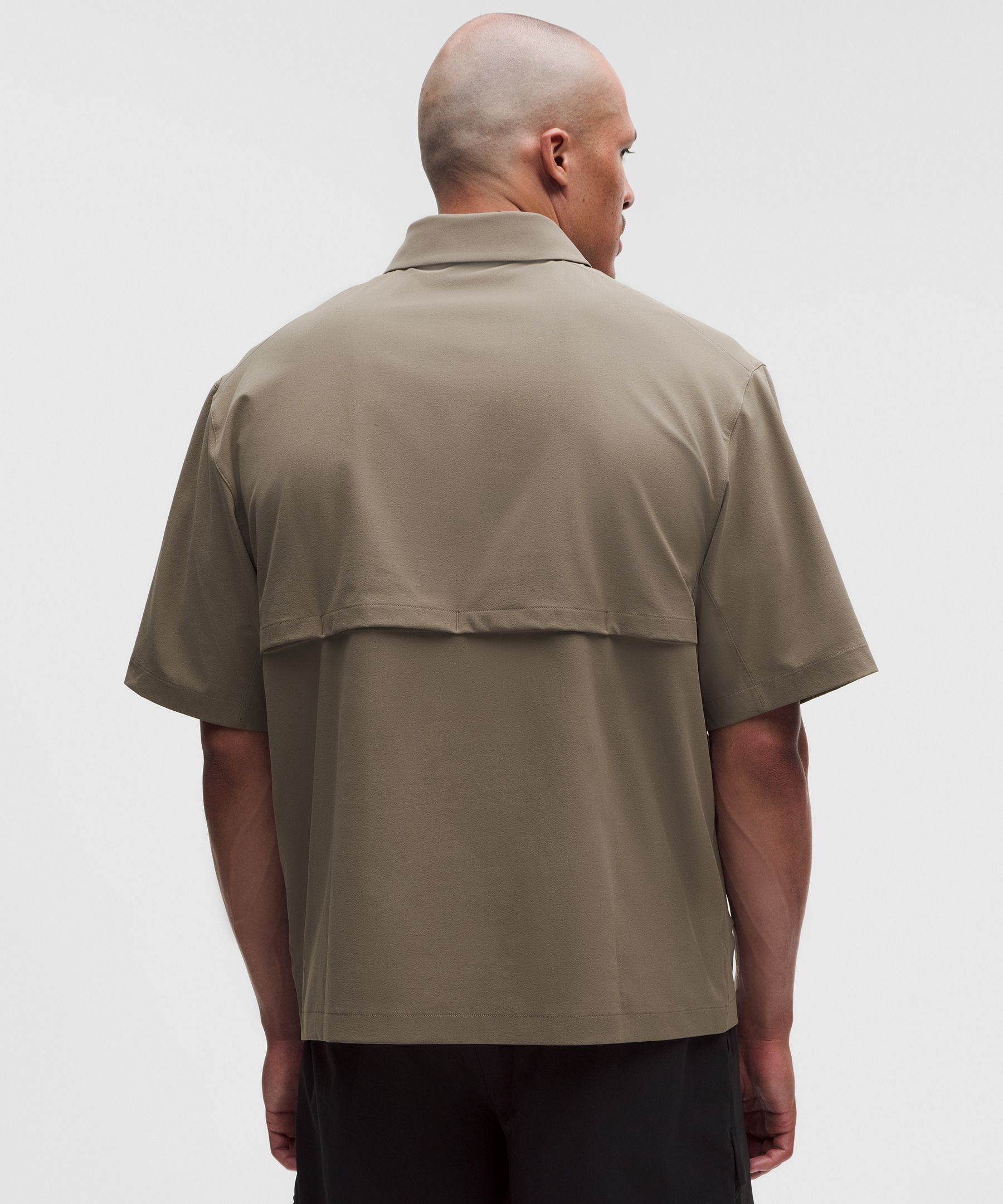 抗紫外線通風短拉鍊 Polo 衫