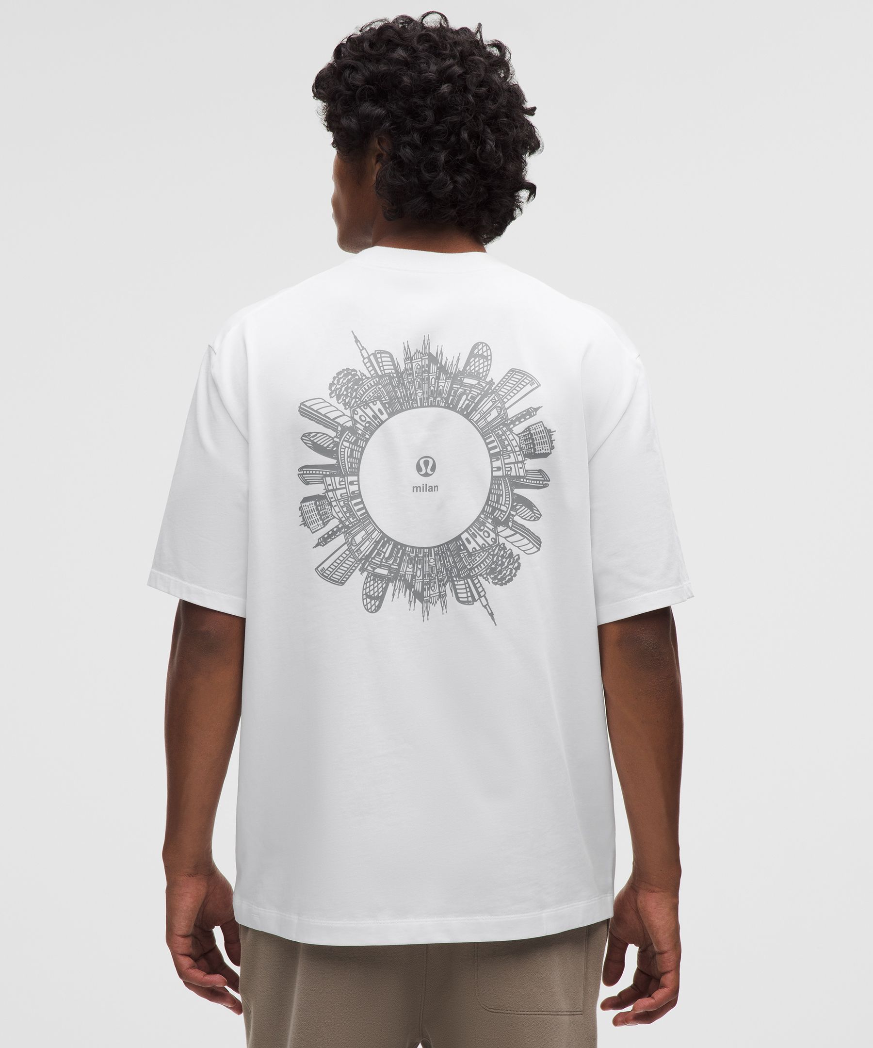 Heavyweight Cotton Jersey T-Shirt *Milan