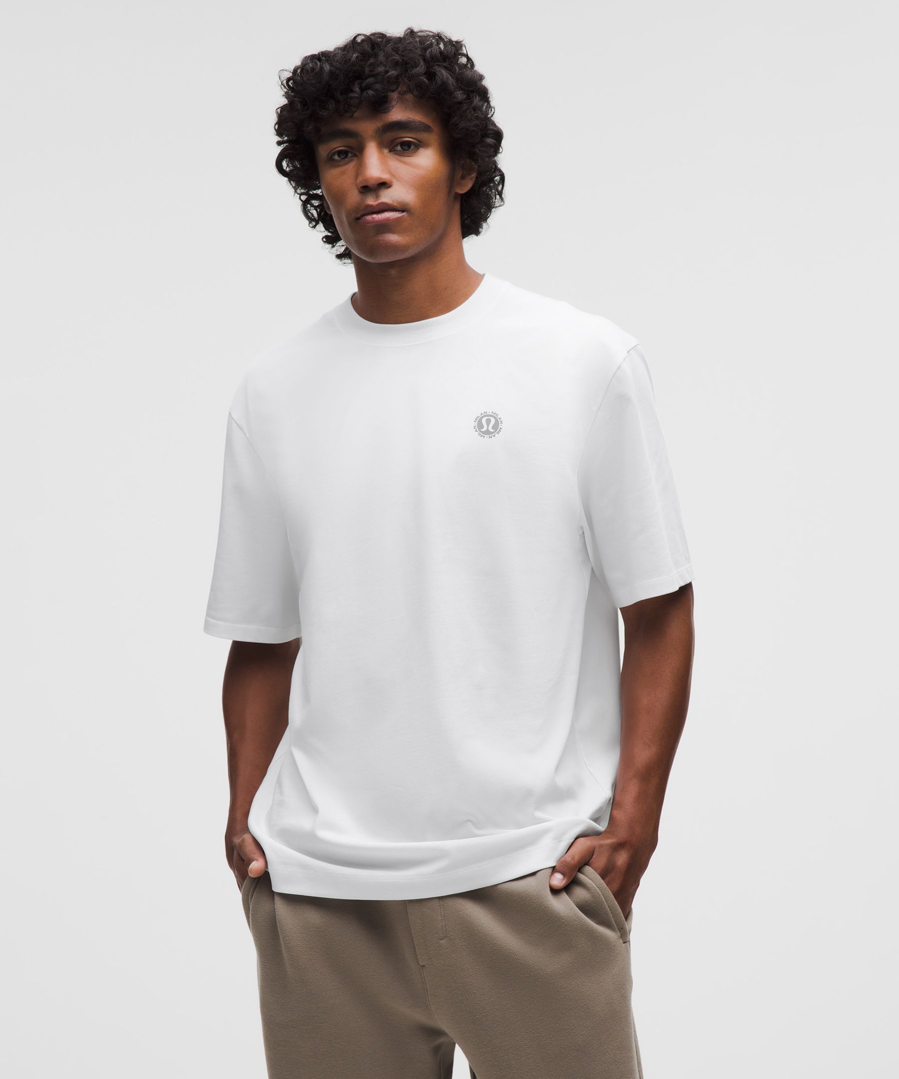 Heavyweight Cotton Jersey T-Shirt *Milan