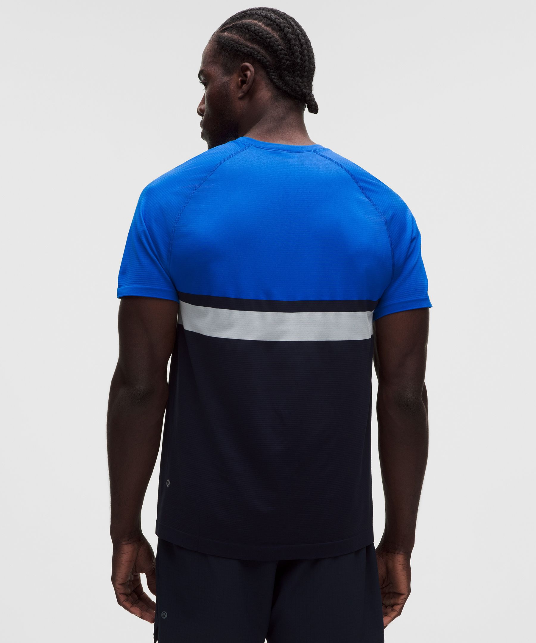 Metal Vent Tech Short-Sleeve Shirt *Stripe
