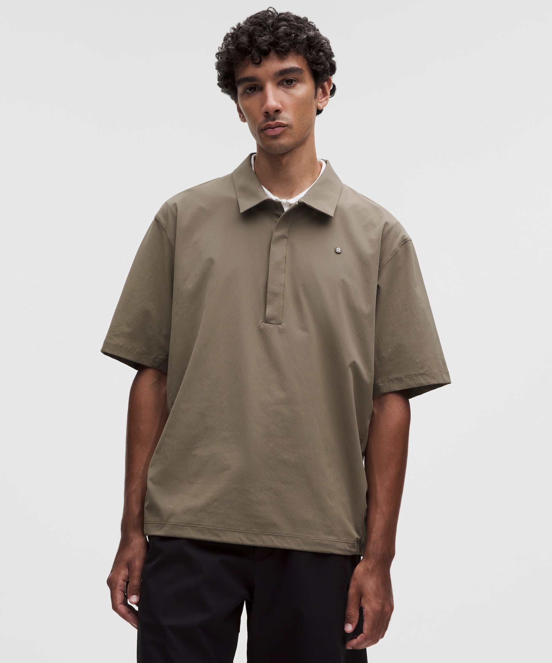 Water-Repellent Golf Pullover