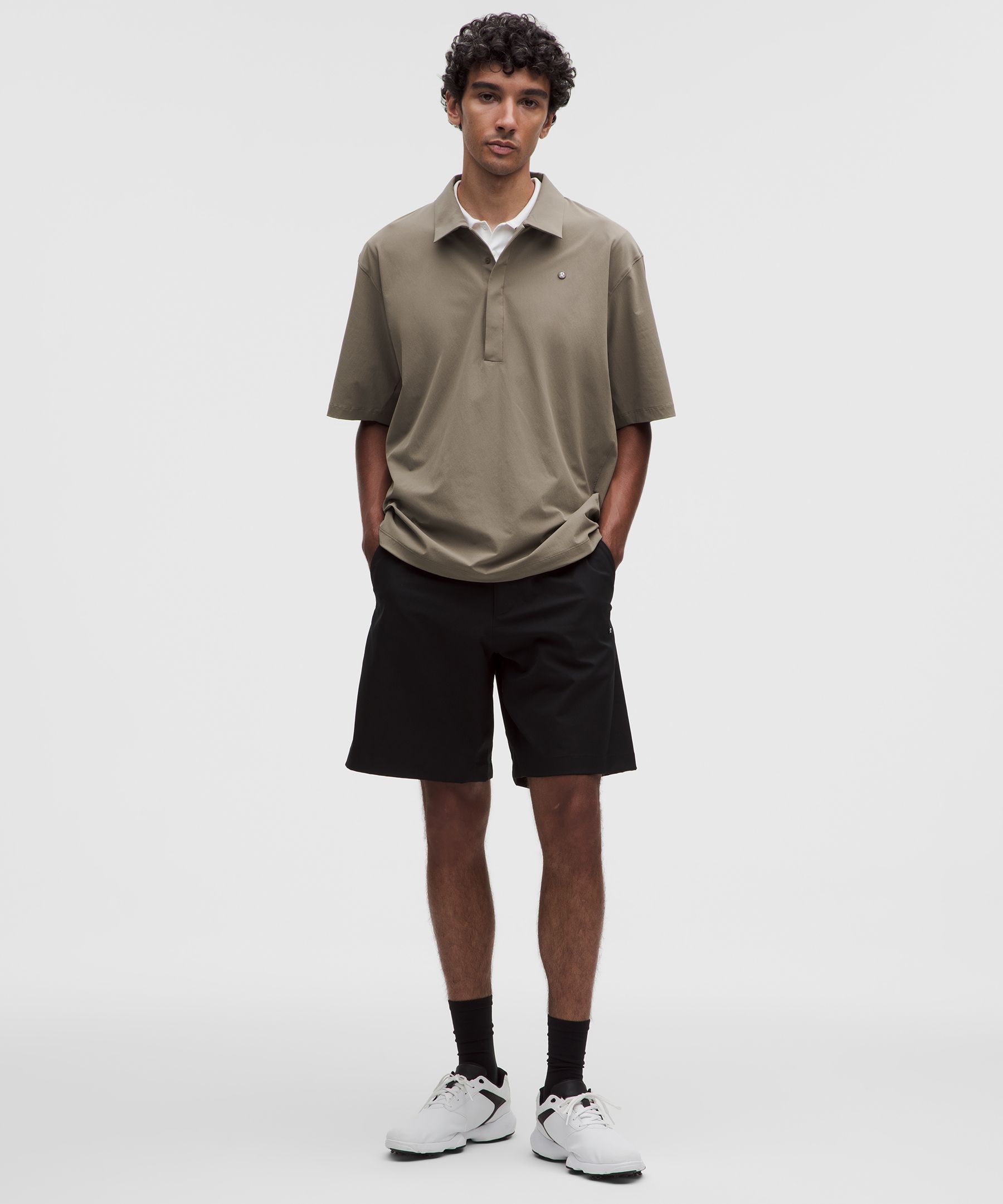 Water-Repellent Golf Pullover