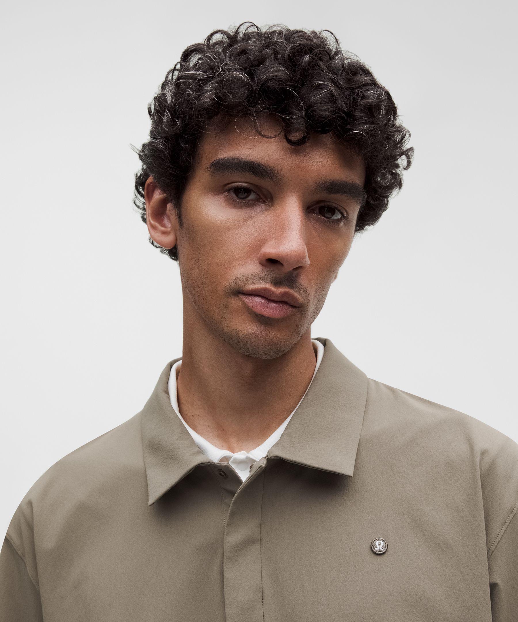 Water-Repellent Golf Pullover