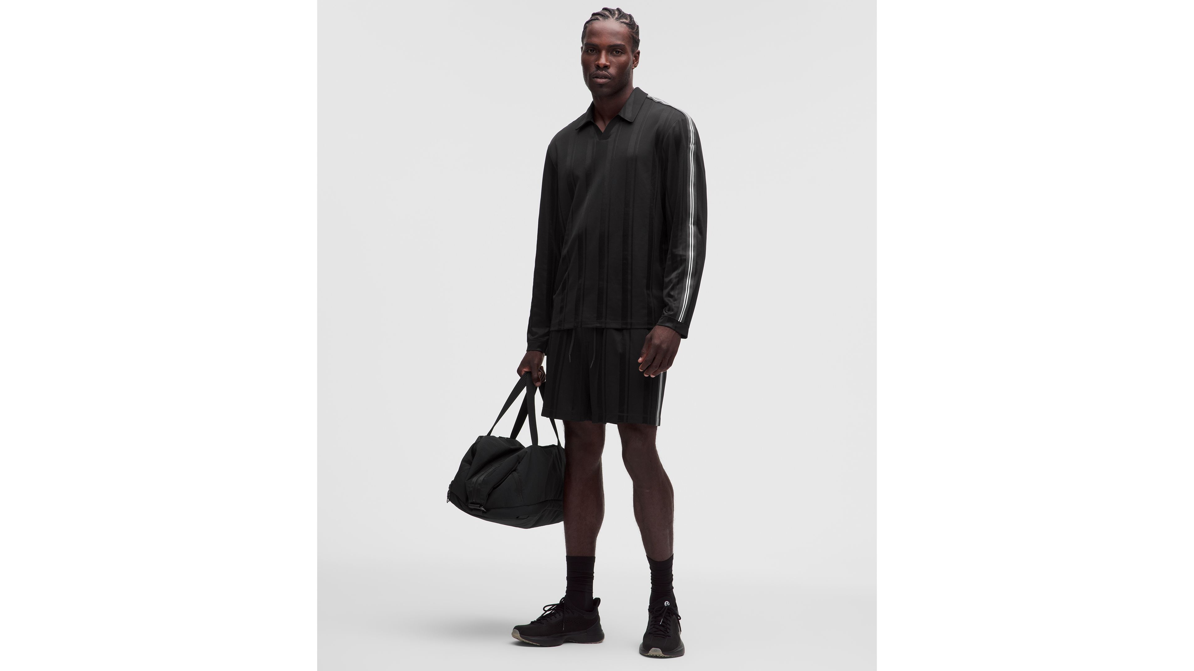 Knit Stripe Rugby Shirt