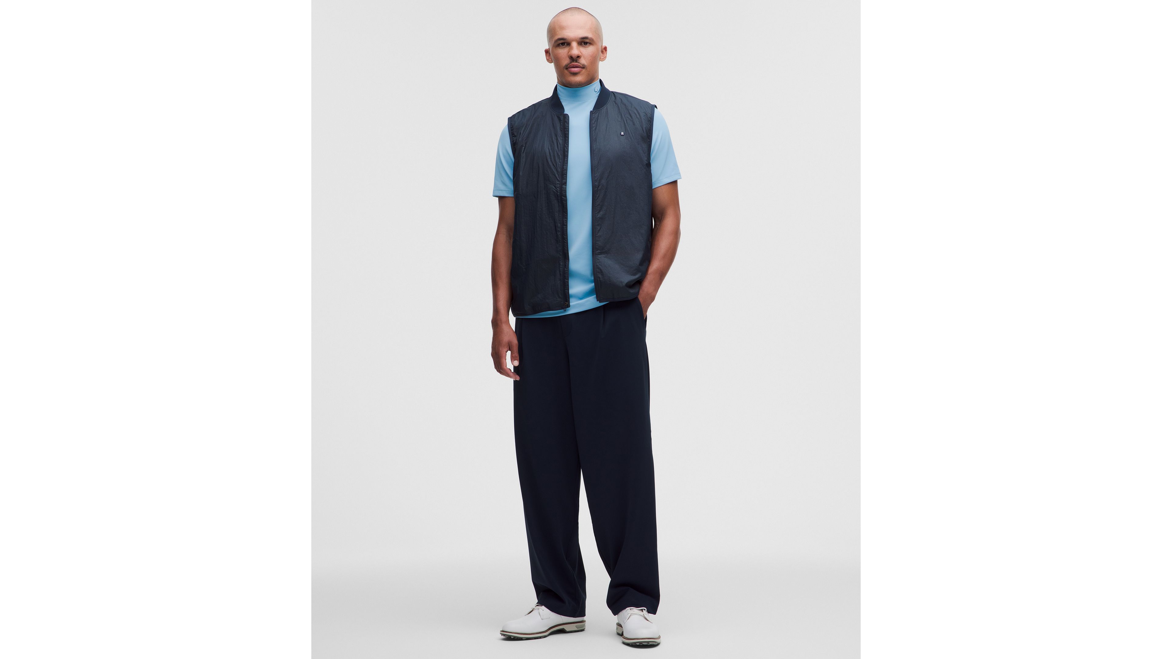 ShowZero™ Slim-Fit Mockneck Shirt