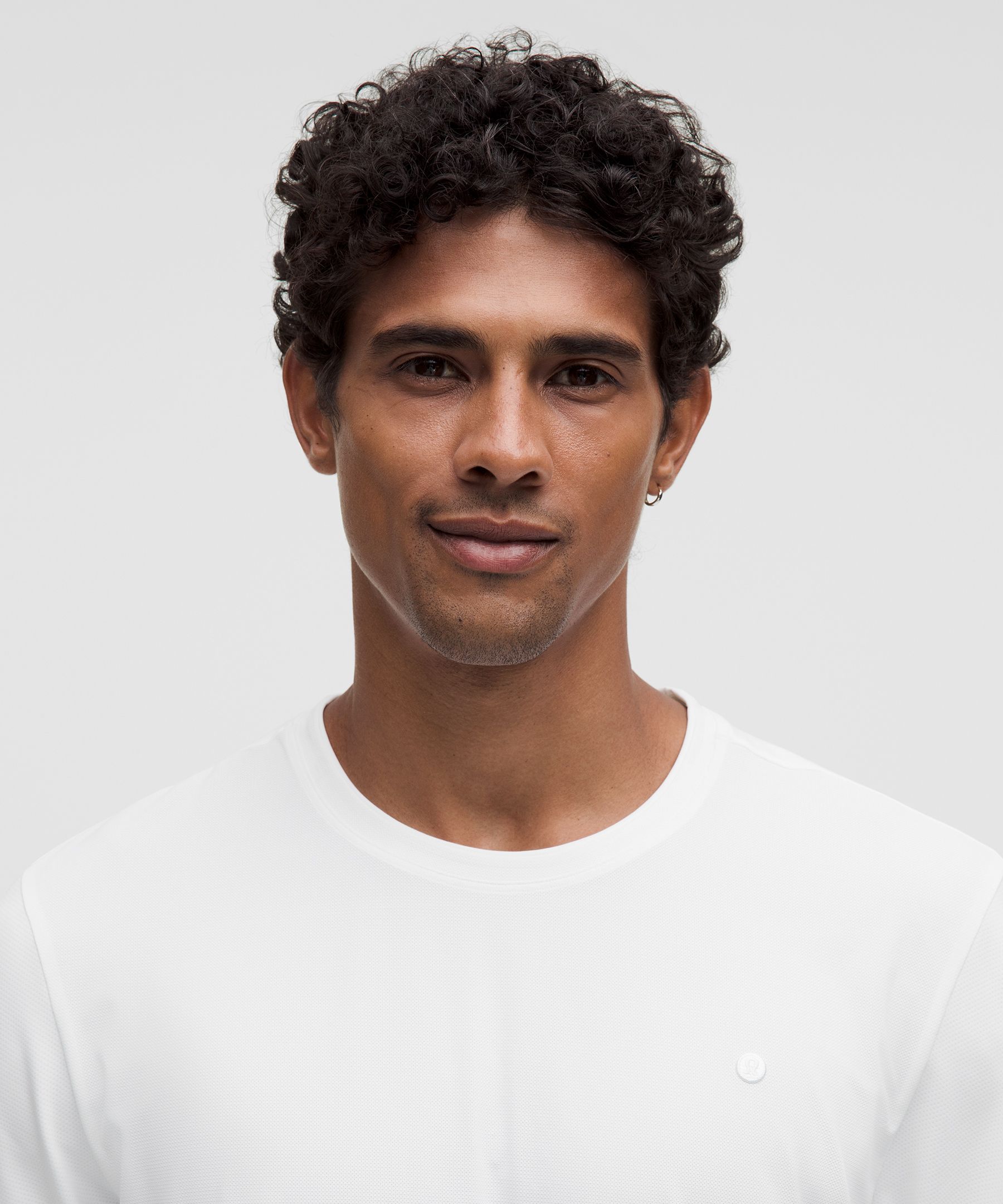 Mesh Pique Tennis Short-Sleeve Shirt