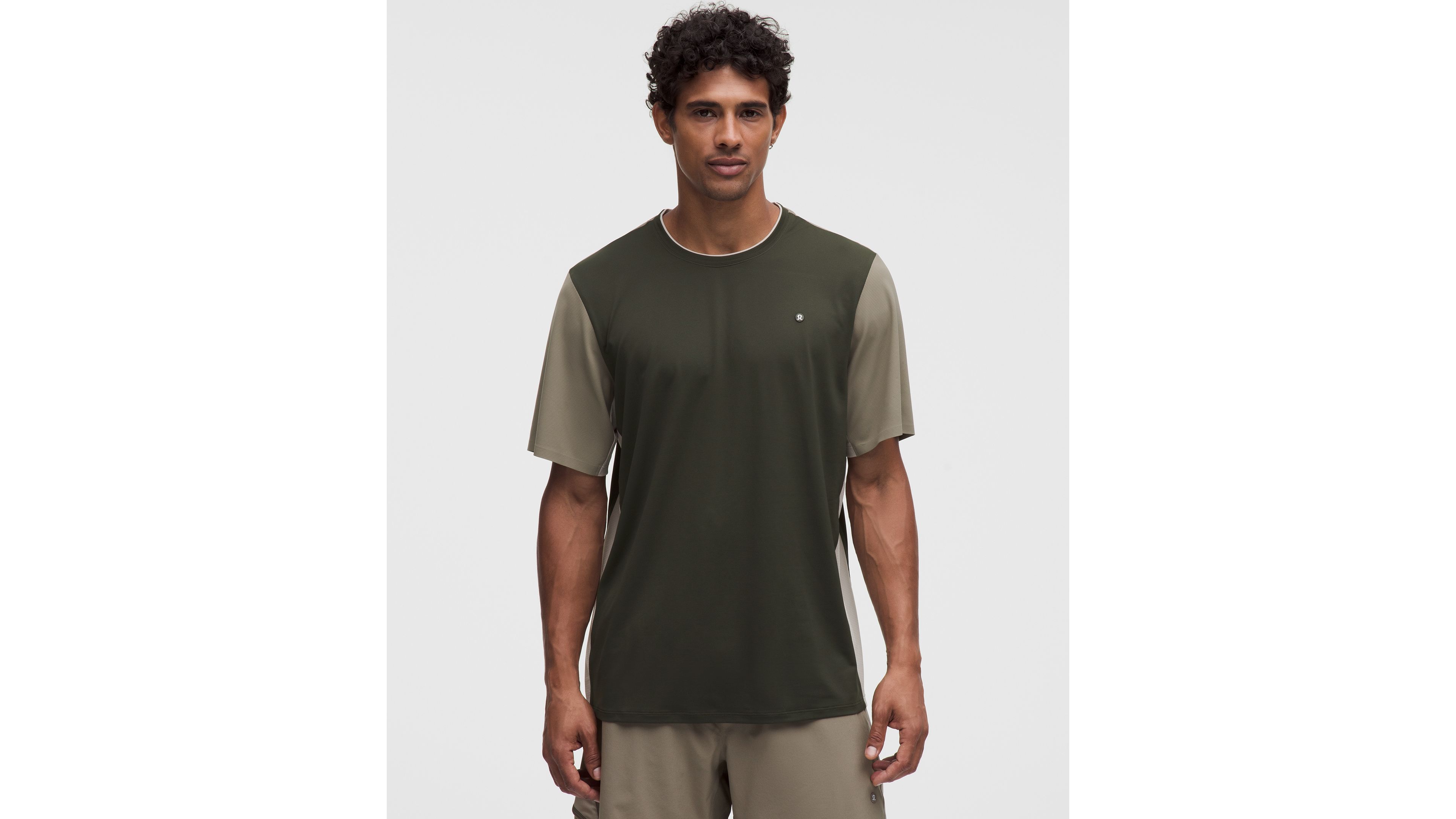 Mesh Pique Tennis Short-Sleeve Shirt