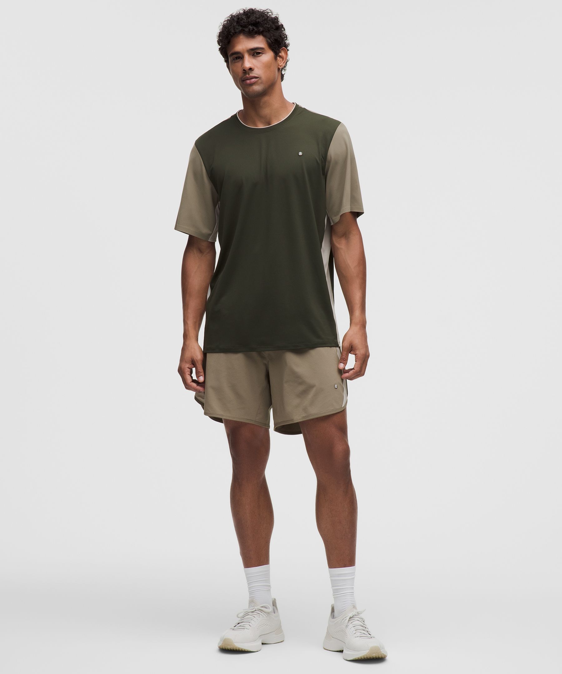 Mesh Pique Tennis Short-Sleeve Shirt