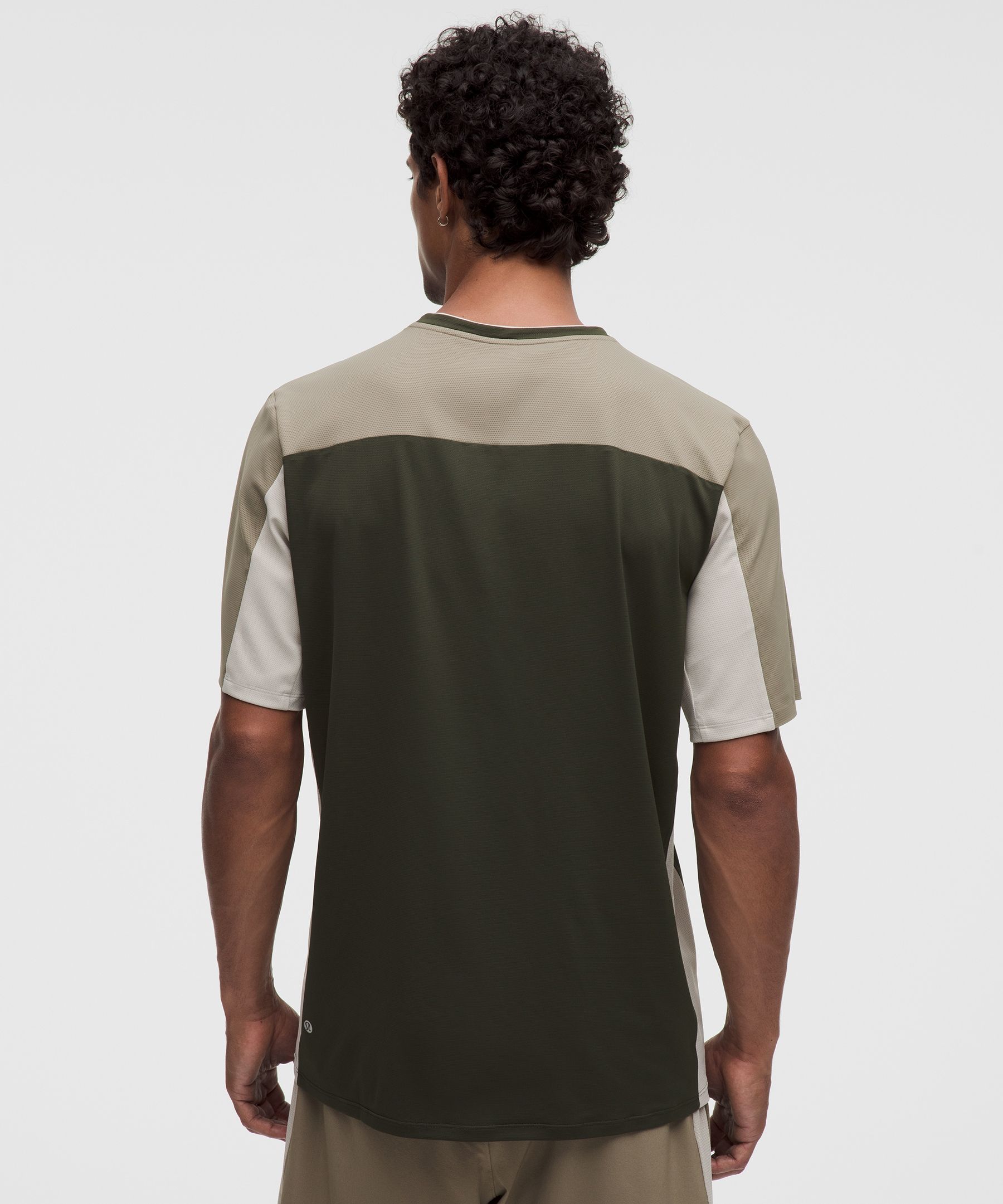 Mesh Pique Tennis Short-Sleeve Shirt
