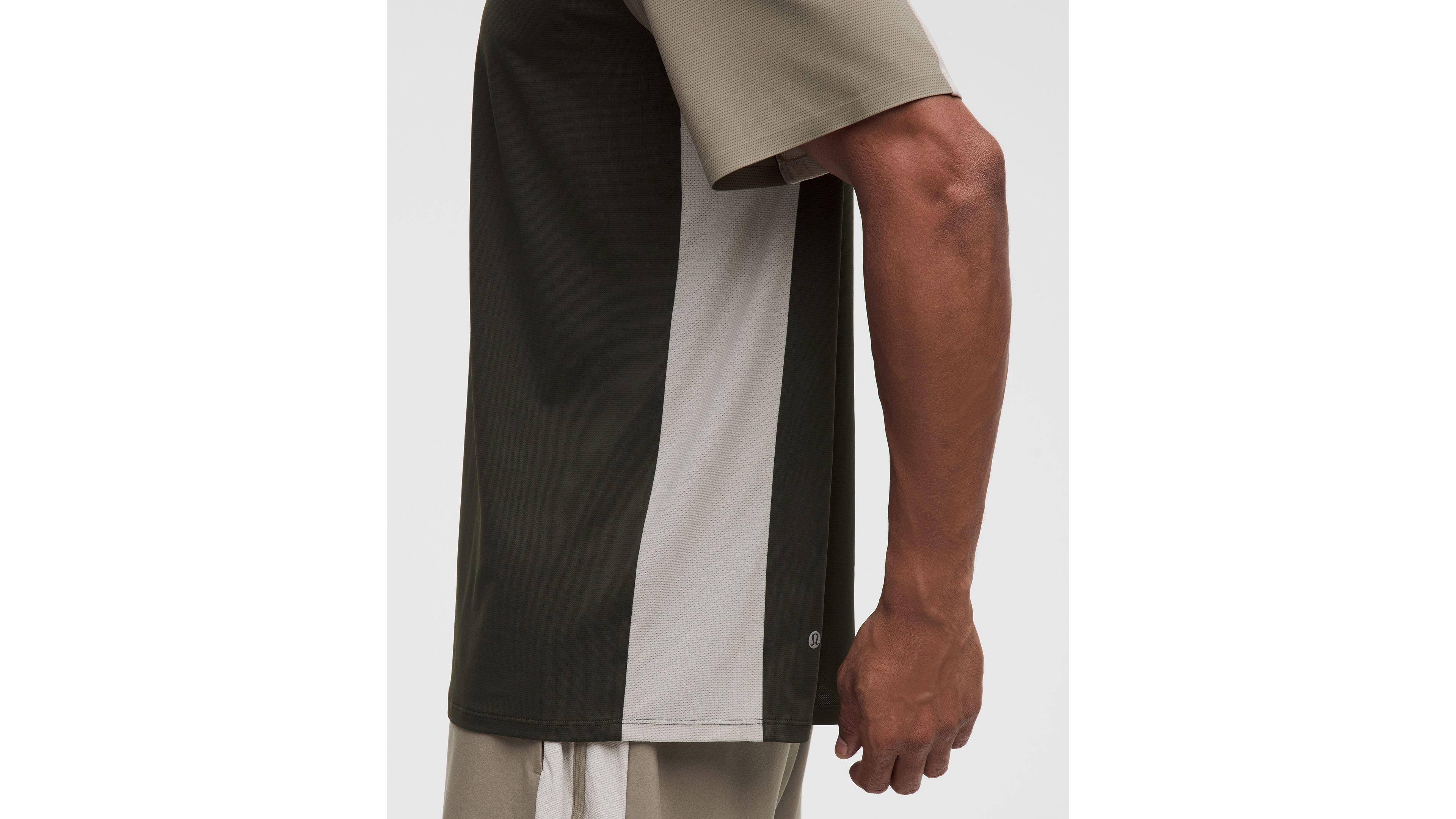 Mesh Pique Tennis Short-Sleeve Shirt