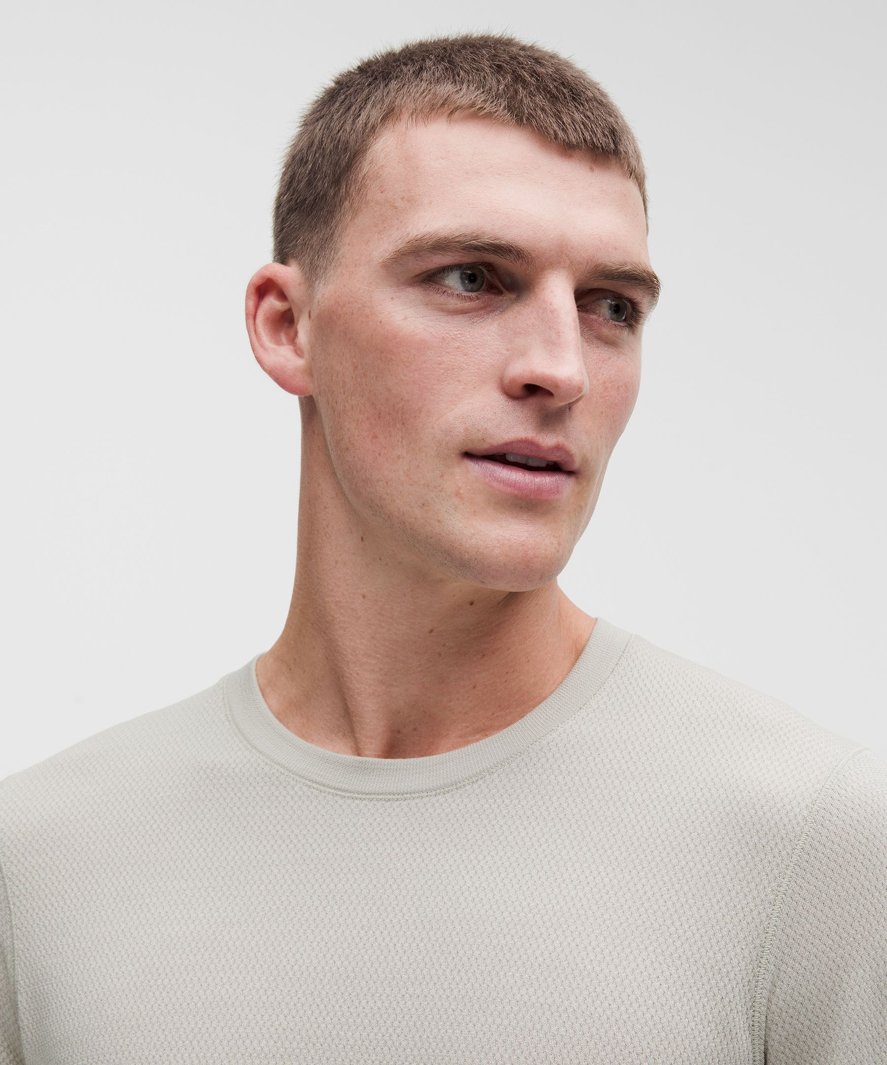 Fast and Free Wool-Blend Long-Sleeve Shirt - Grey