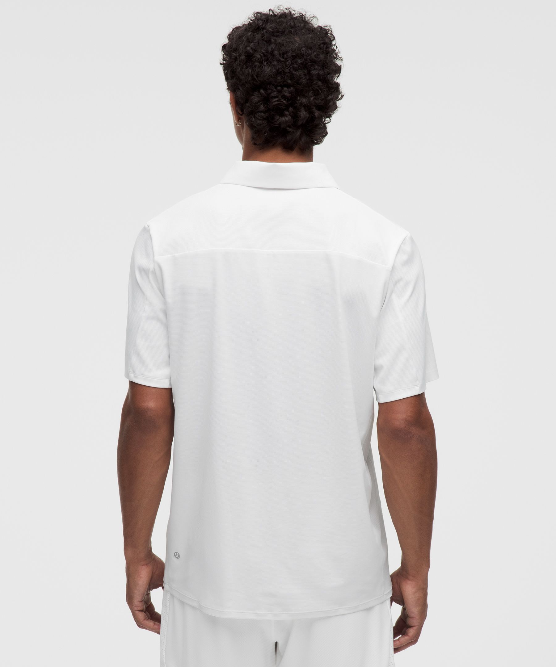 Mesh Pique Tennis Polo Shirt