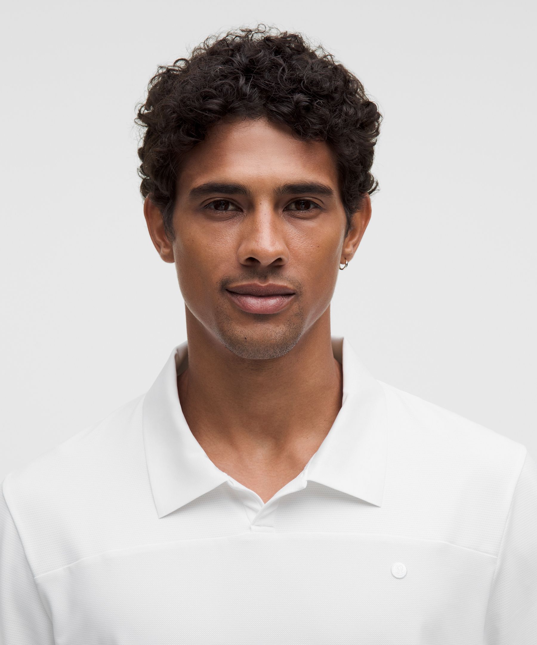 Mesh Pique Tennis Polo Shirt