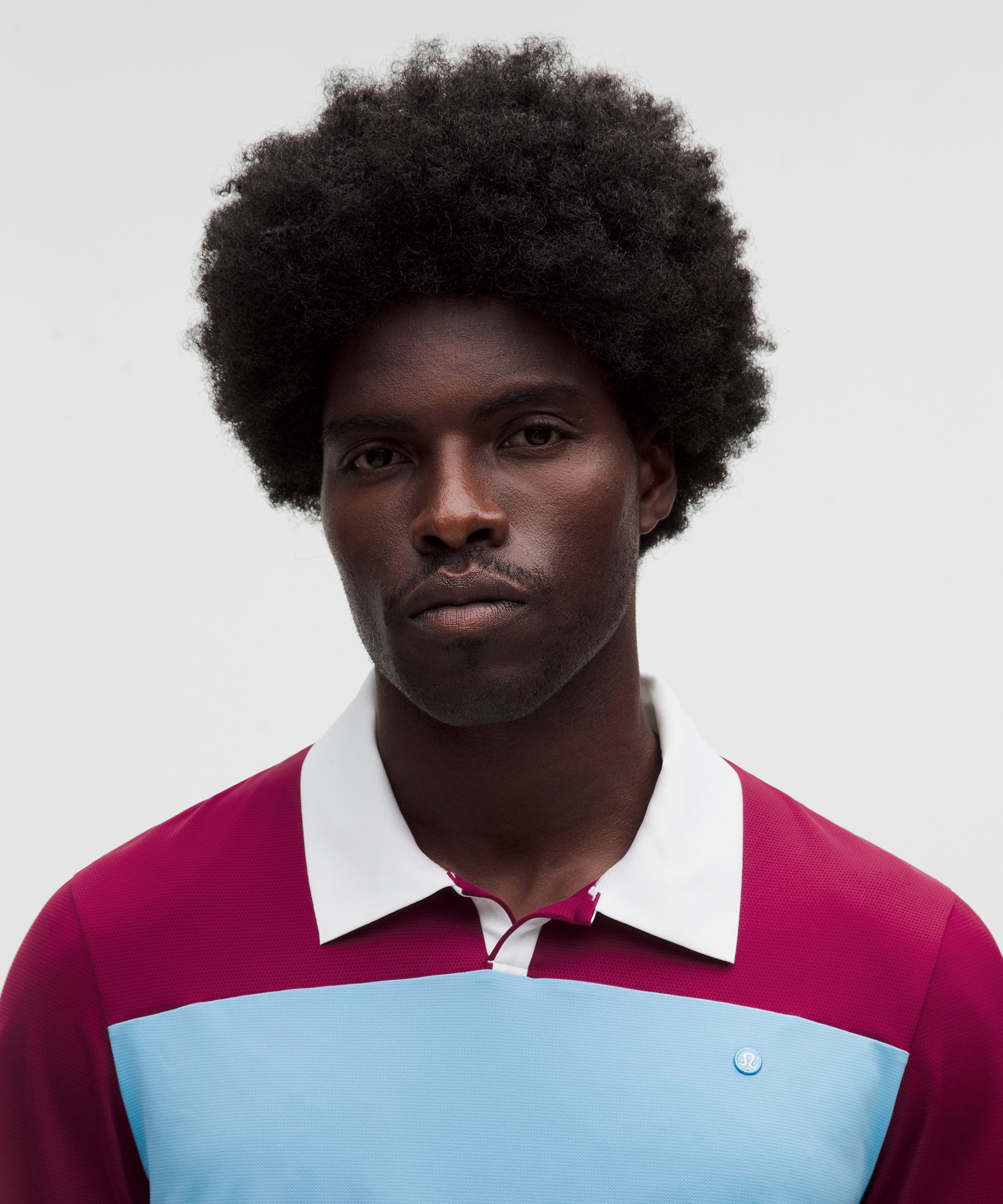 Mesh Pique Tennis Polo Shirt