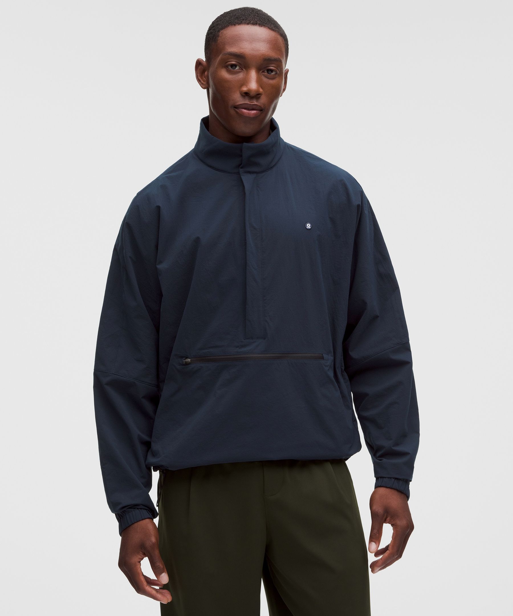 Isolierter Ripstop-Golfpullover mit kurzem Rei&szlig;verschluss