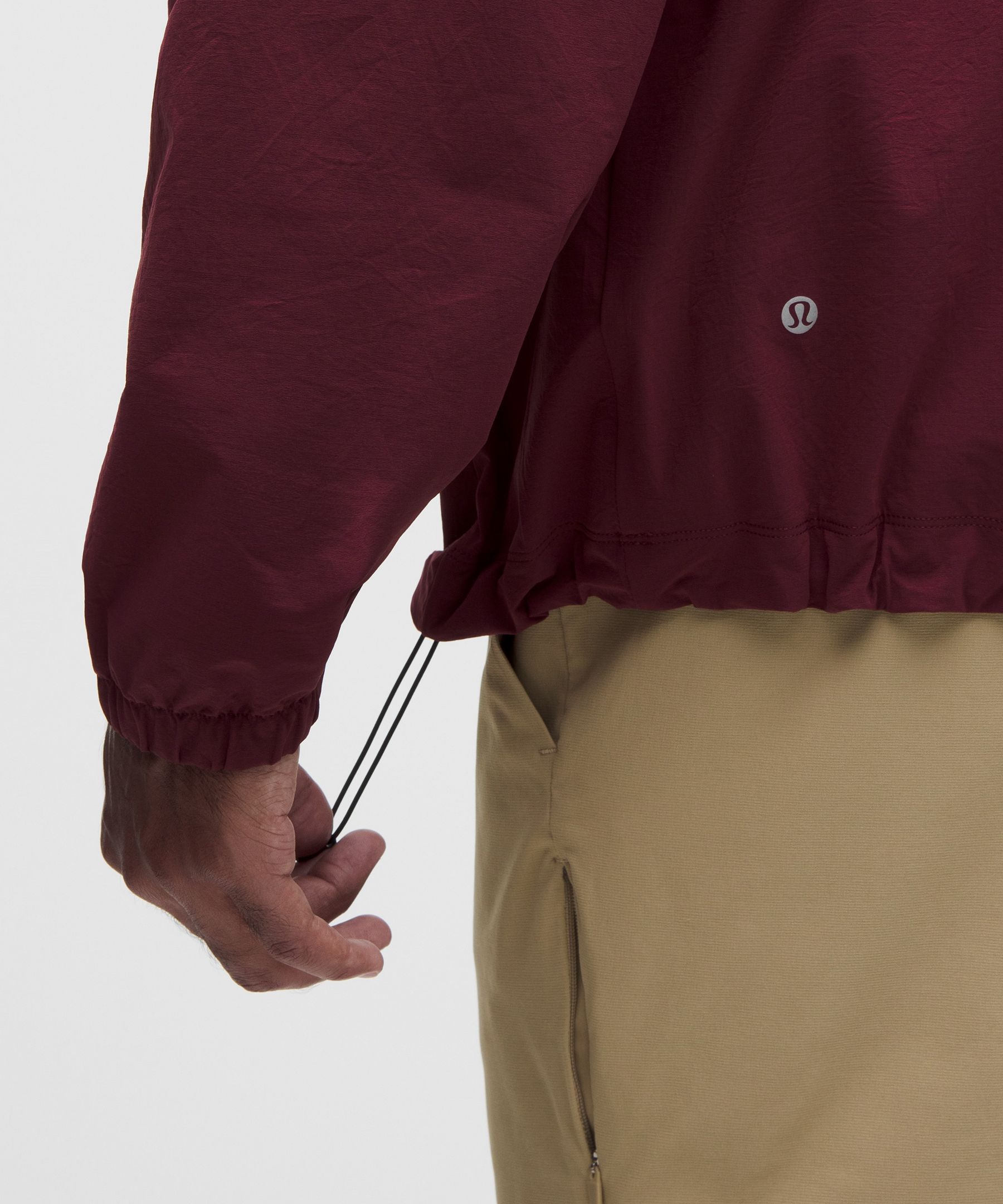 Isolierter Ripstop-Golfpullover mit kurzem Rei&szlig;verschluss