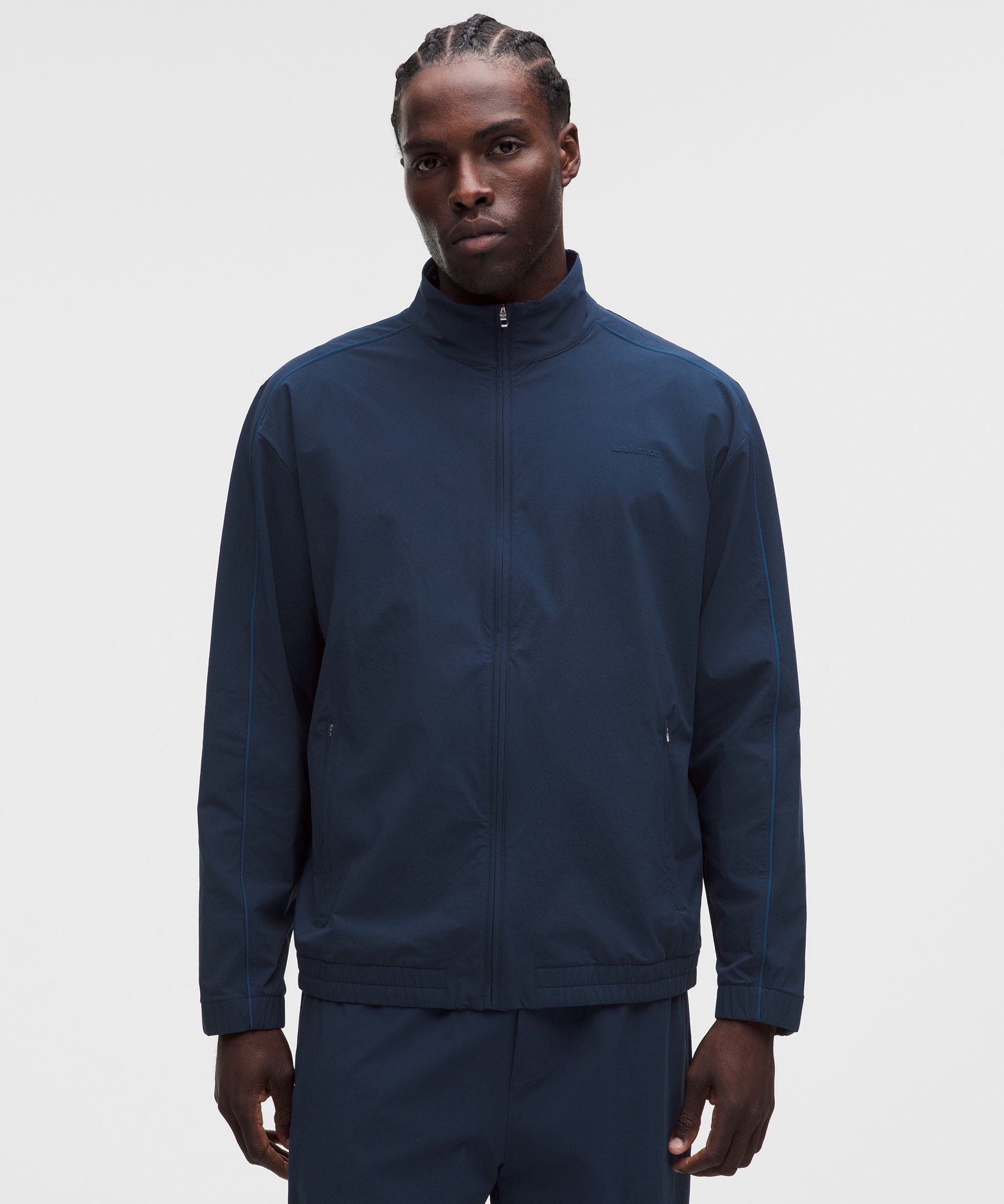 Contrast Stripe Track Jacket