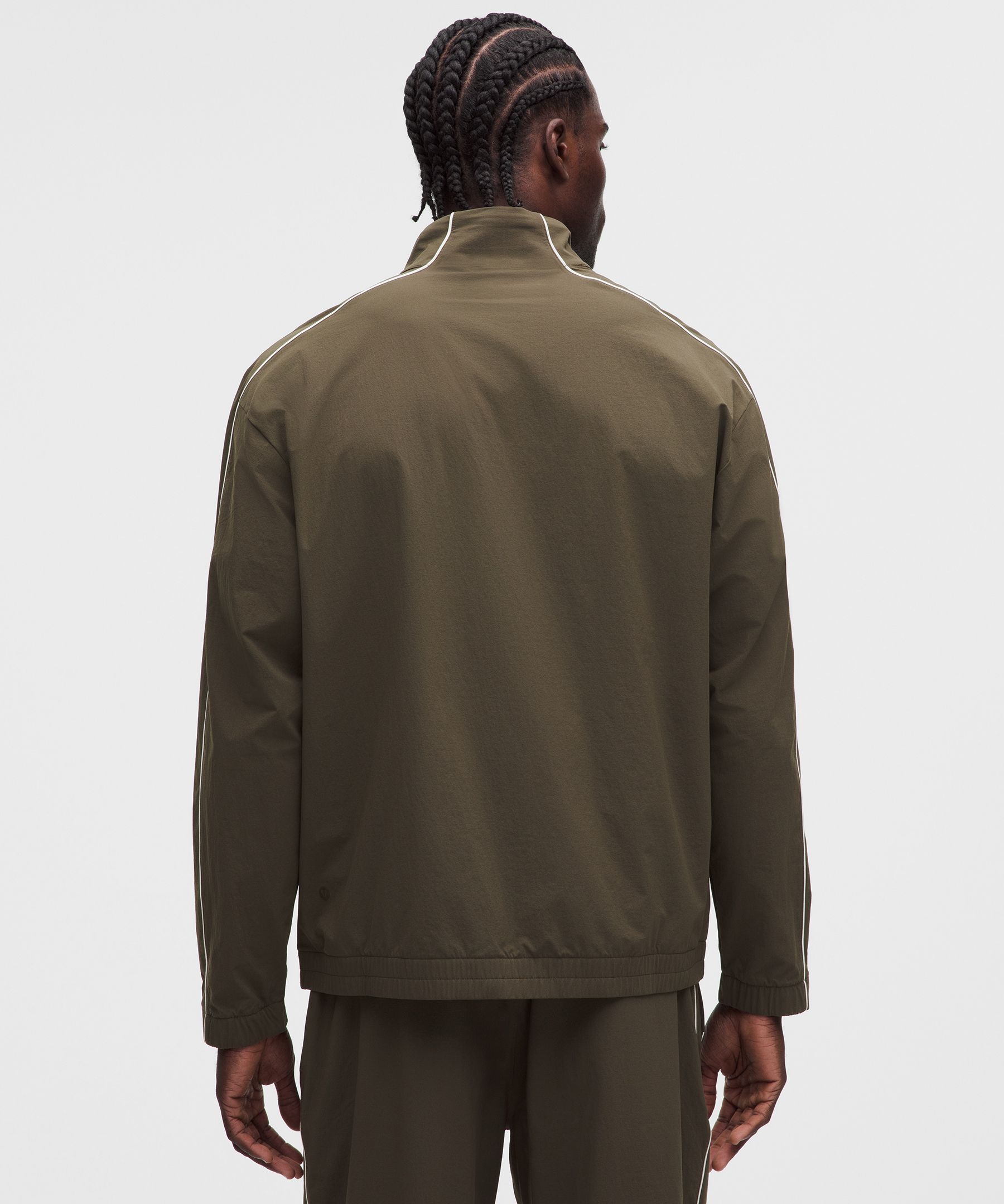 Contrast Stripe Track Jacket