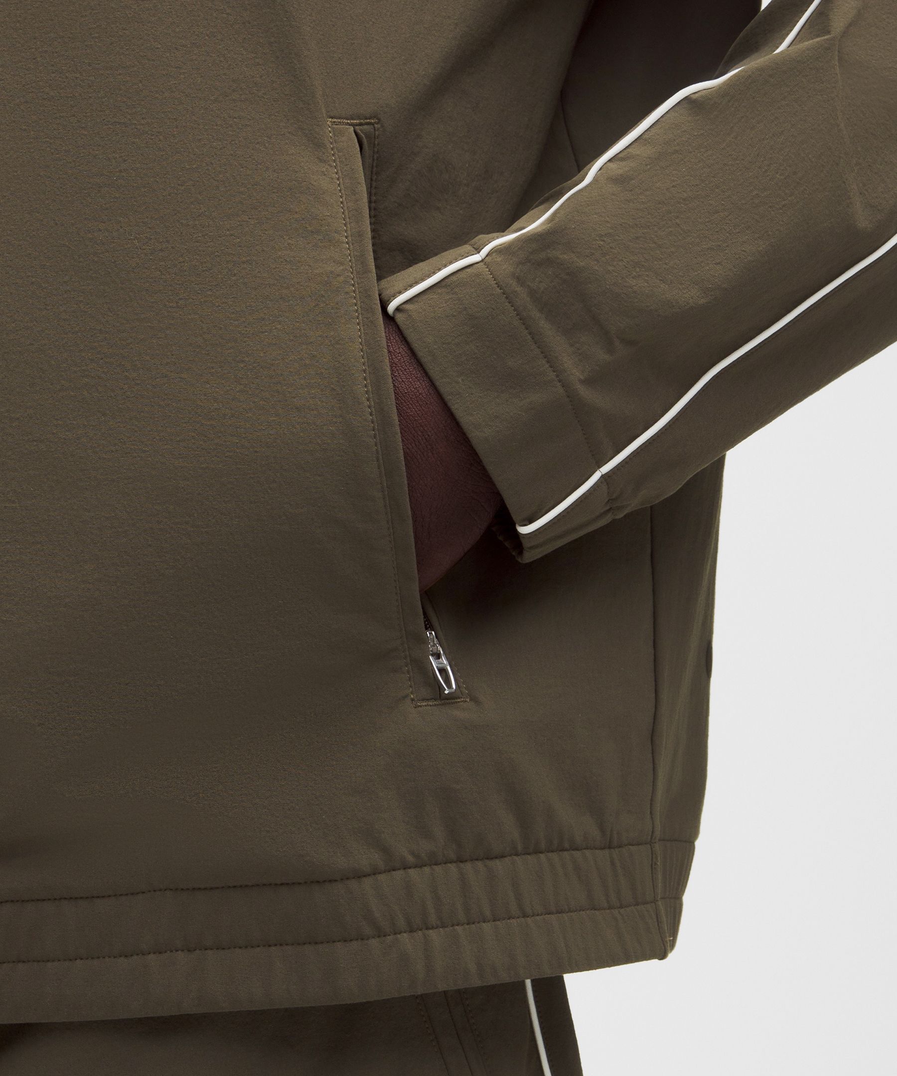 Contrast Stripe Track Jacket