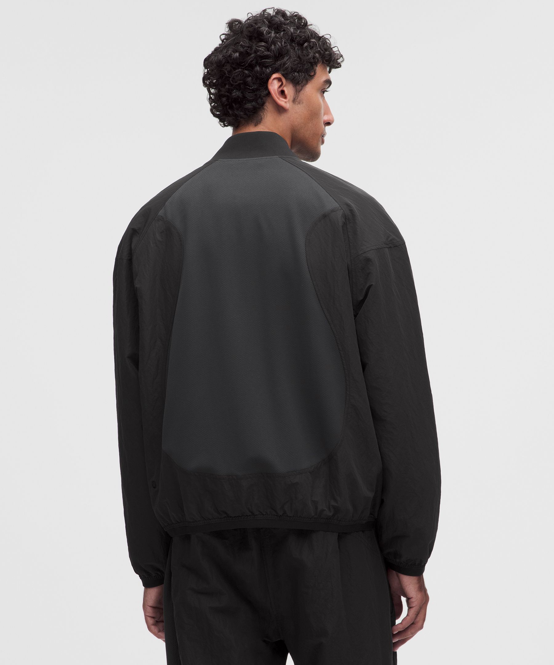 Mesh-Panelled Track Jacket