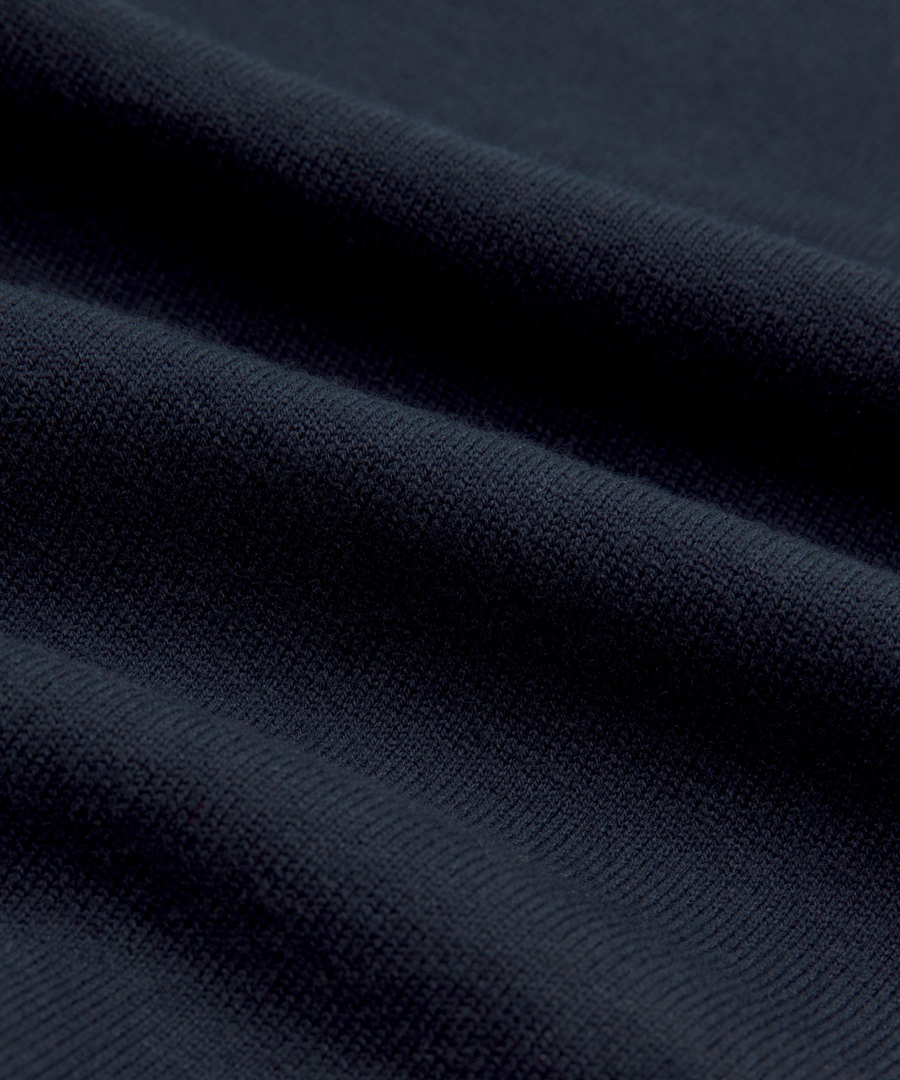 Cotton-Blend Knit Long-Sleeve Crewneck
