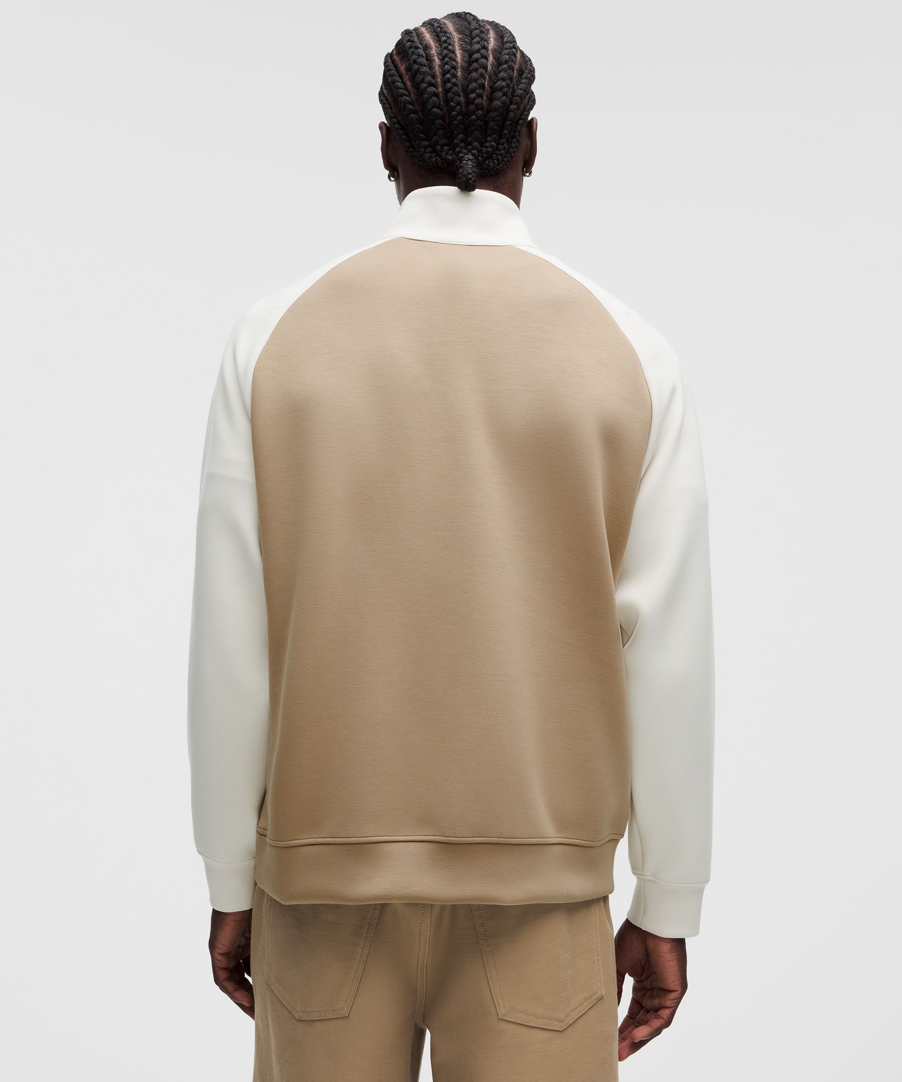 Smooth Spacer Half Zip *Colourblock