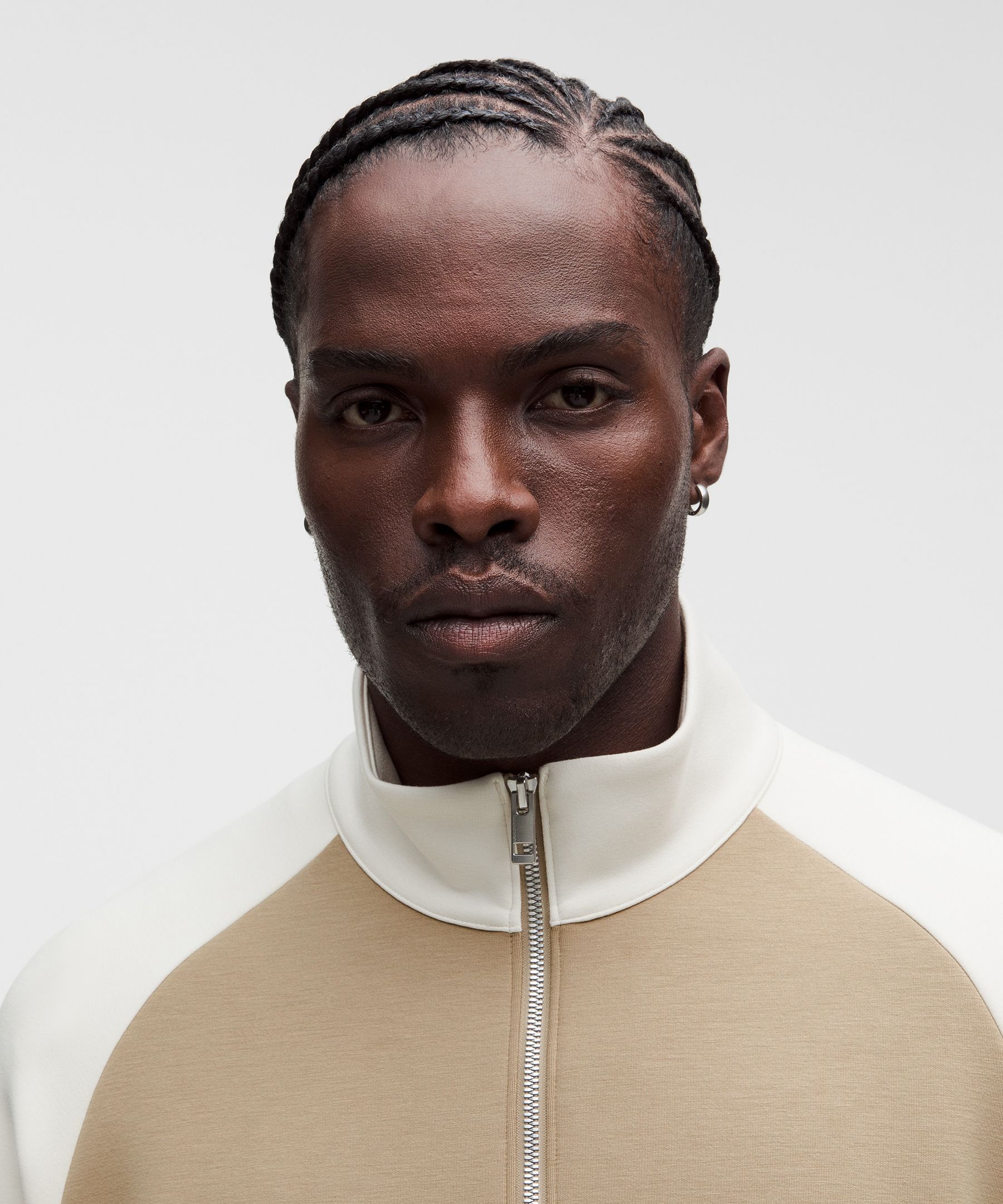 Smooth Spacer Half Zip *Colourblock