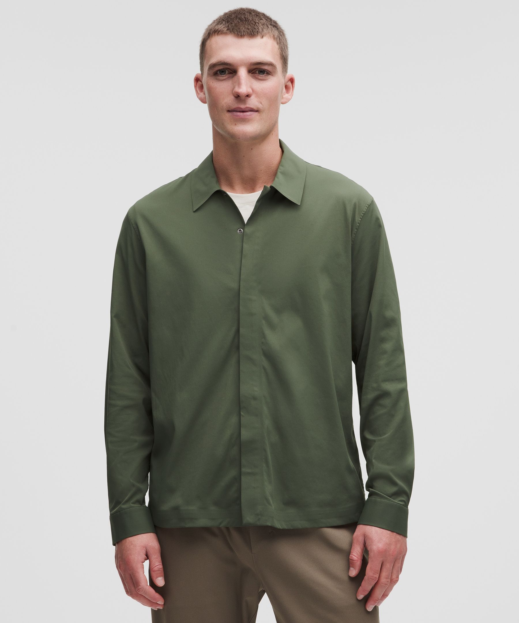 Chemise manches longues en sergé Swift