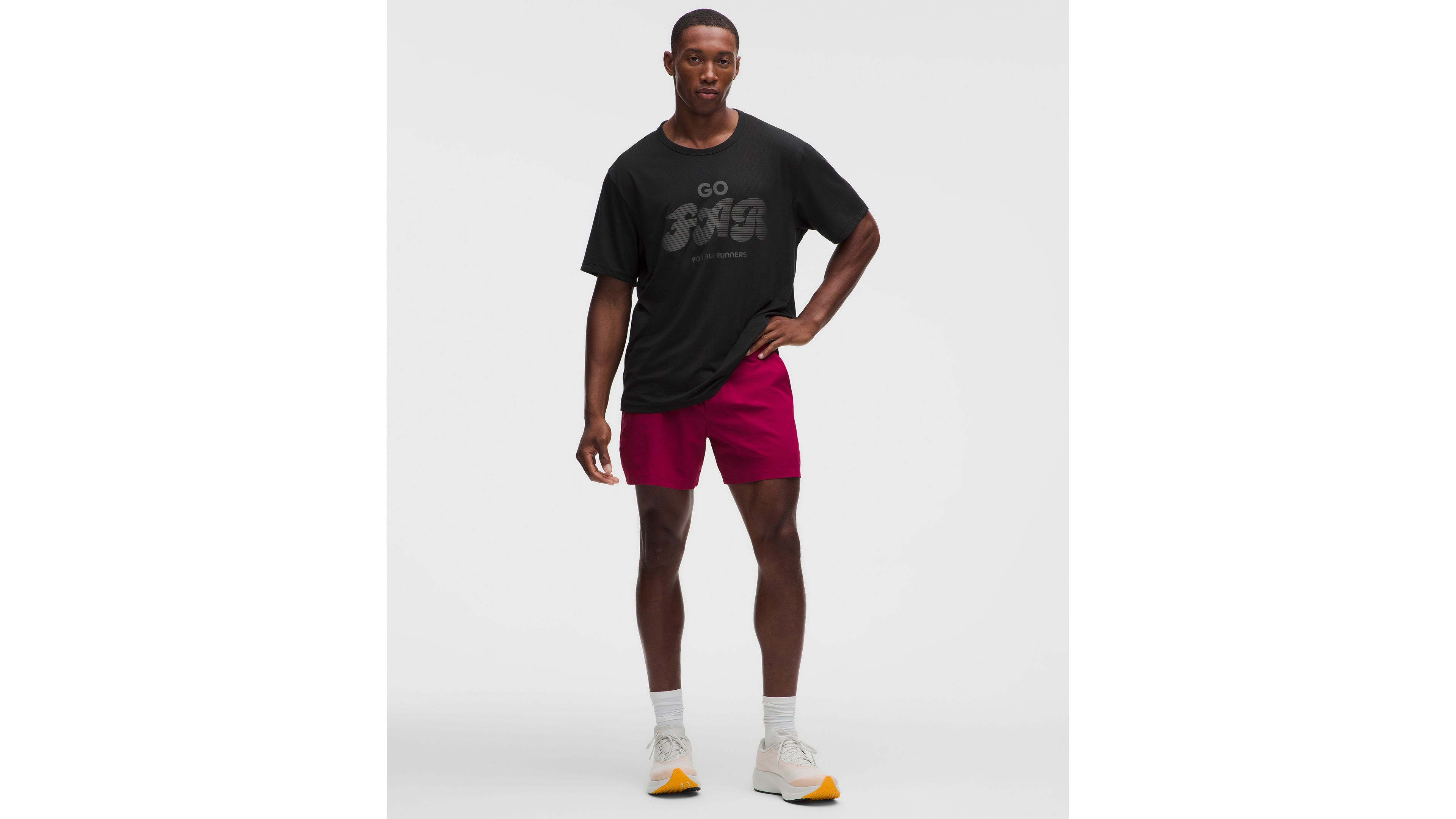 Mile Maker Mesh Short-Sleeve Shirt *Run Graphic
