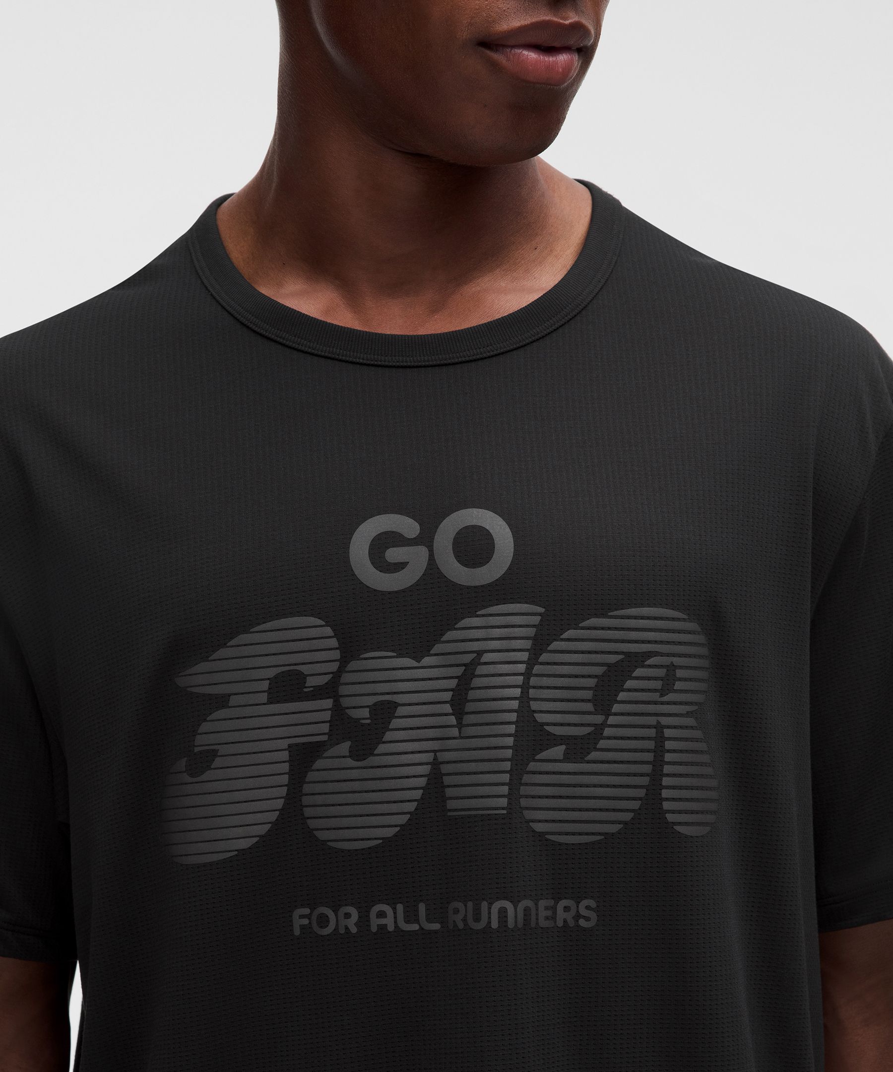 T-shirt Mile Maker en mesh *Run Graphic