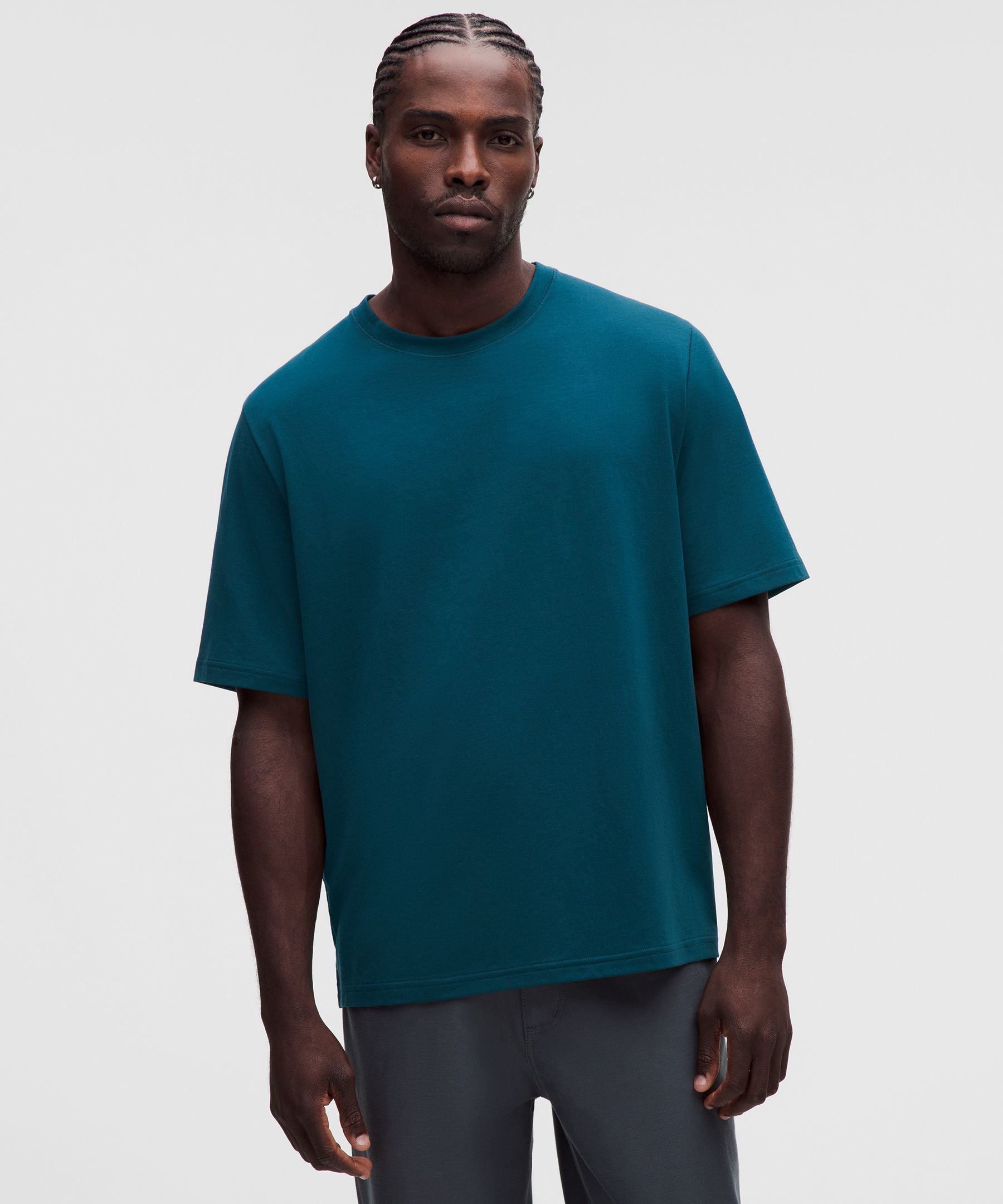 T-Shirt im Relaxed Fit aus Baumwollgemisch *Meliert