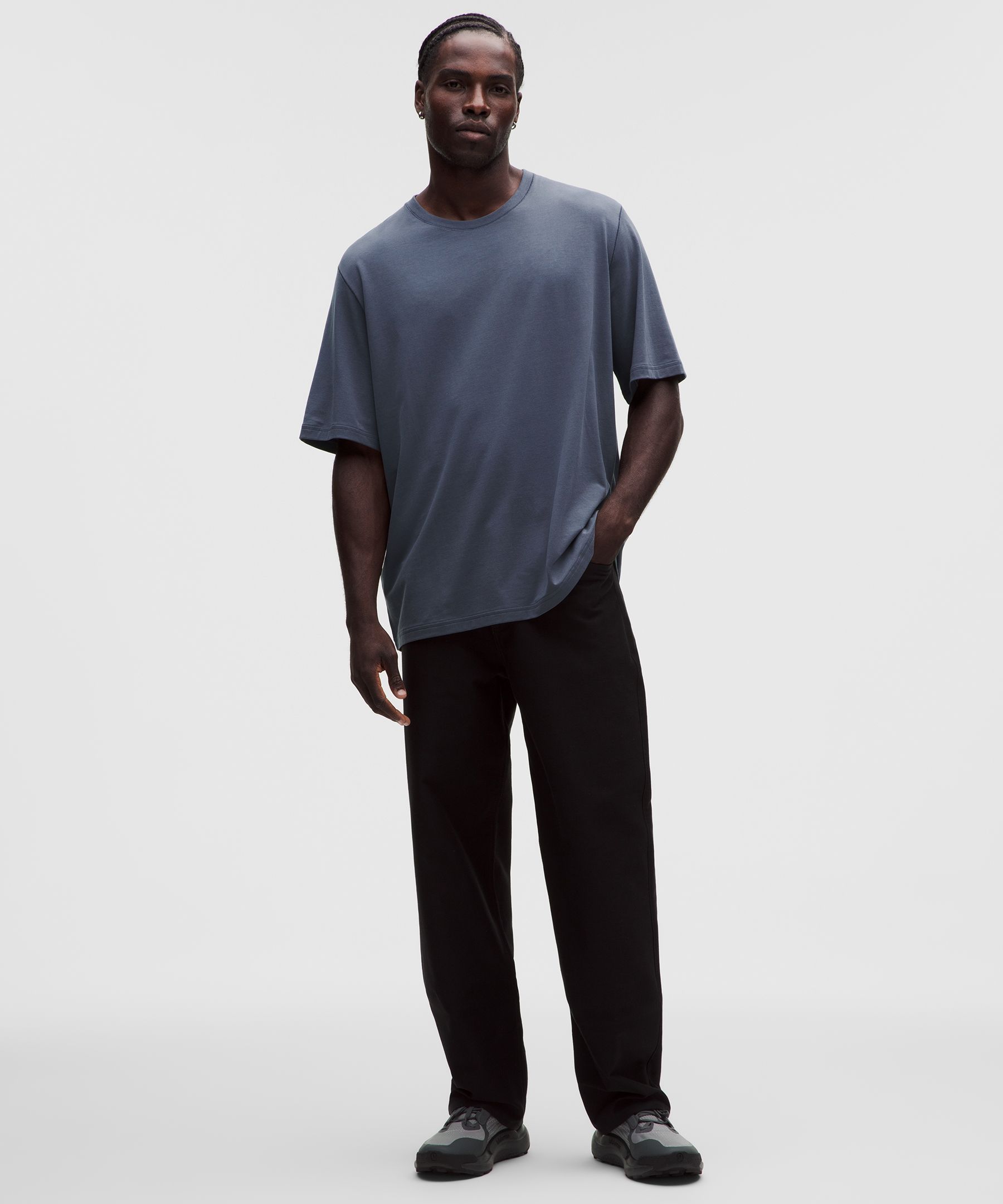 Playera Everyday de ajuste relajado y mezcla de algod&oacute;n *Heathered