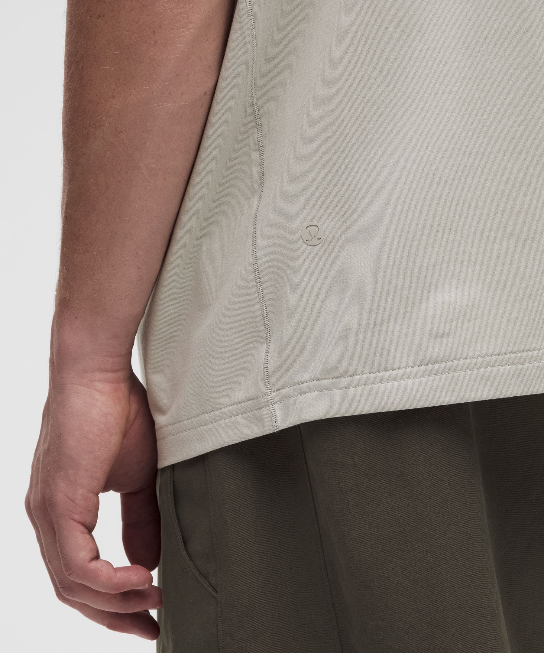 Camiseta de mezcla de algod&oacute;n *Jaspeada