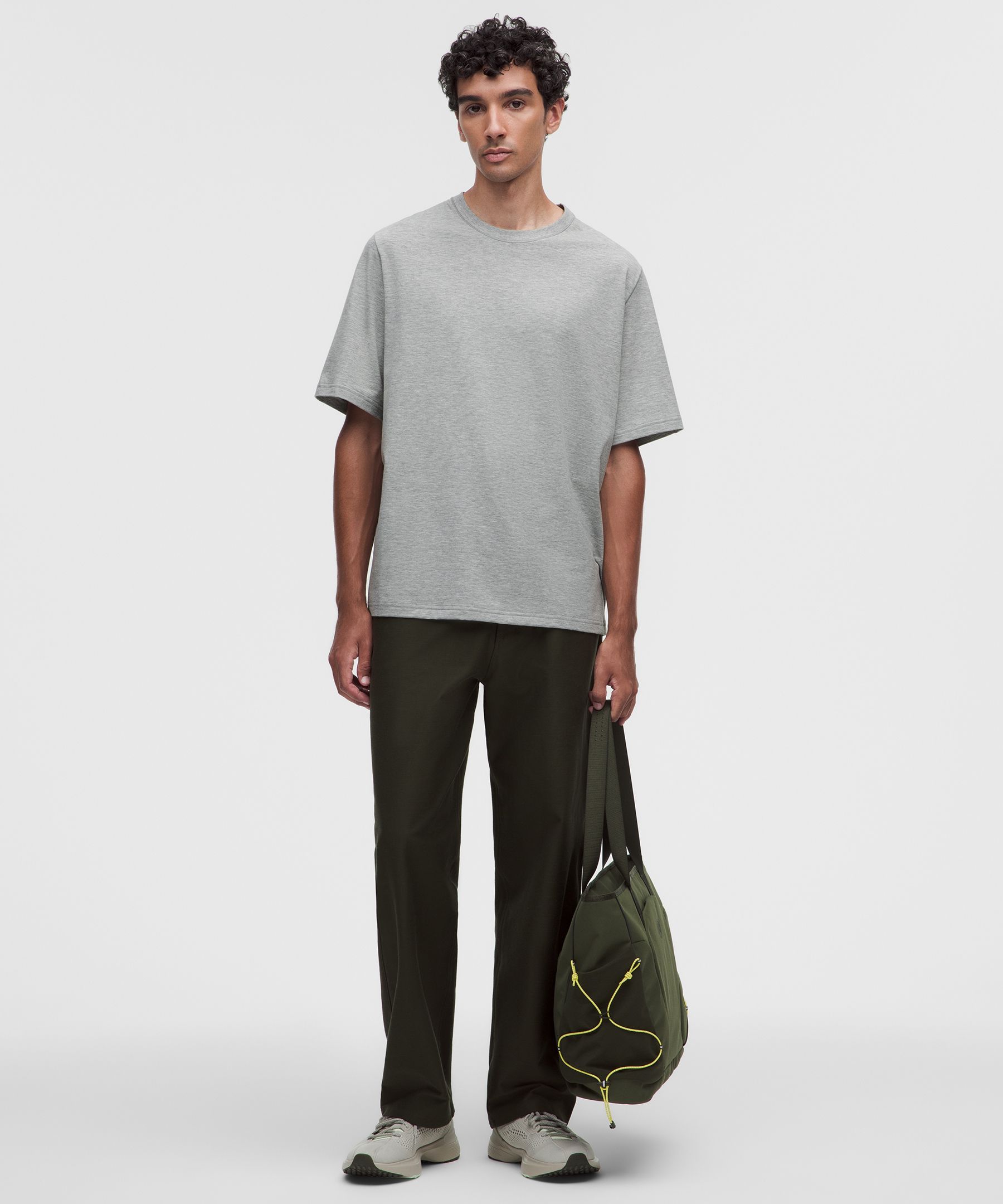 Playera Everyday de ajuste relajado y mezcla de algod&oacute;n *Heathered