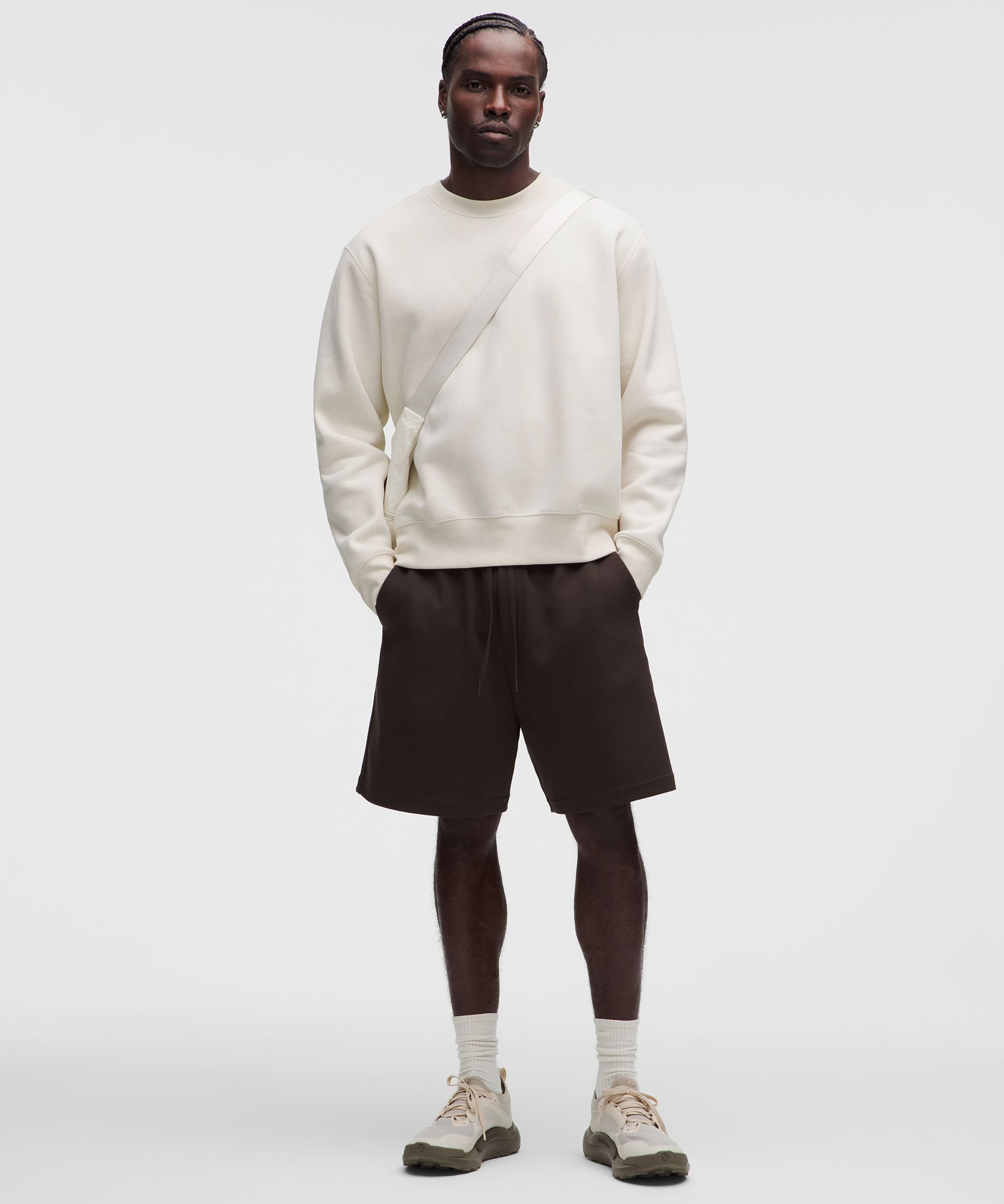 Sudadera Steady State de SuperLoft con cuello redondo